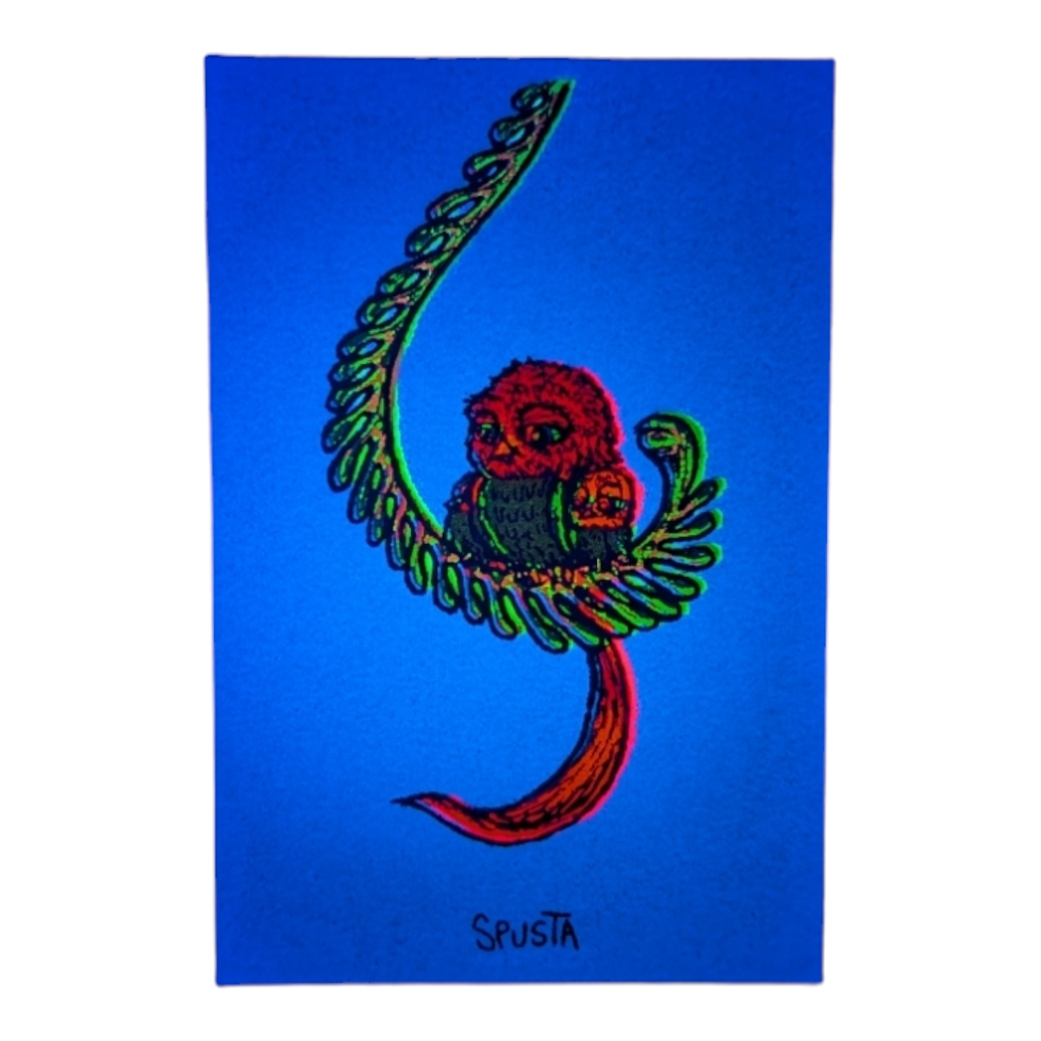Marq Spusta Some Odd Birds Micro Print - Arte House