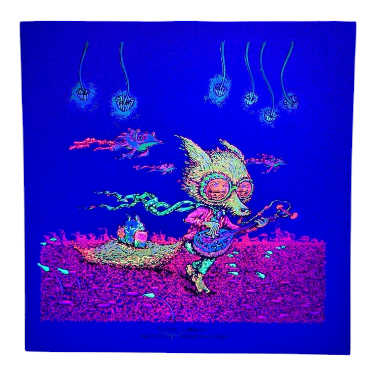 Marq Spusta "Sound Carries" (Dark Teal Shimmer) Mini Print - Arte House