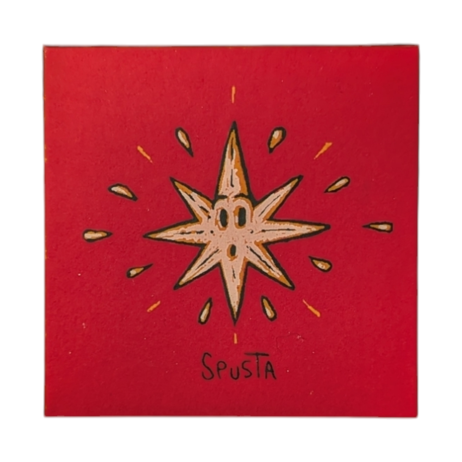 Marq Spusta Star (Red Rubber) Micro Print - Arte House