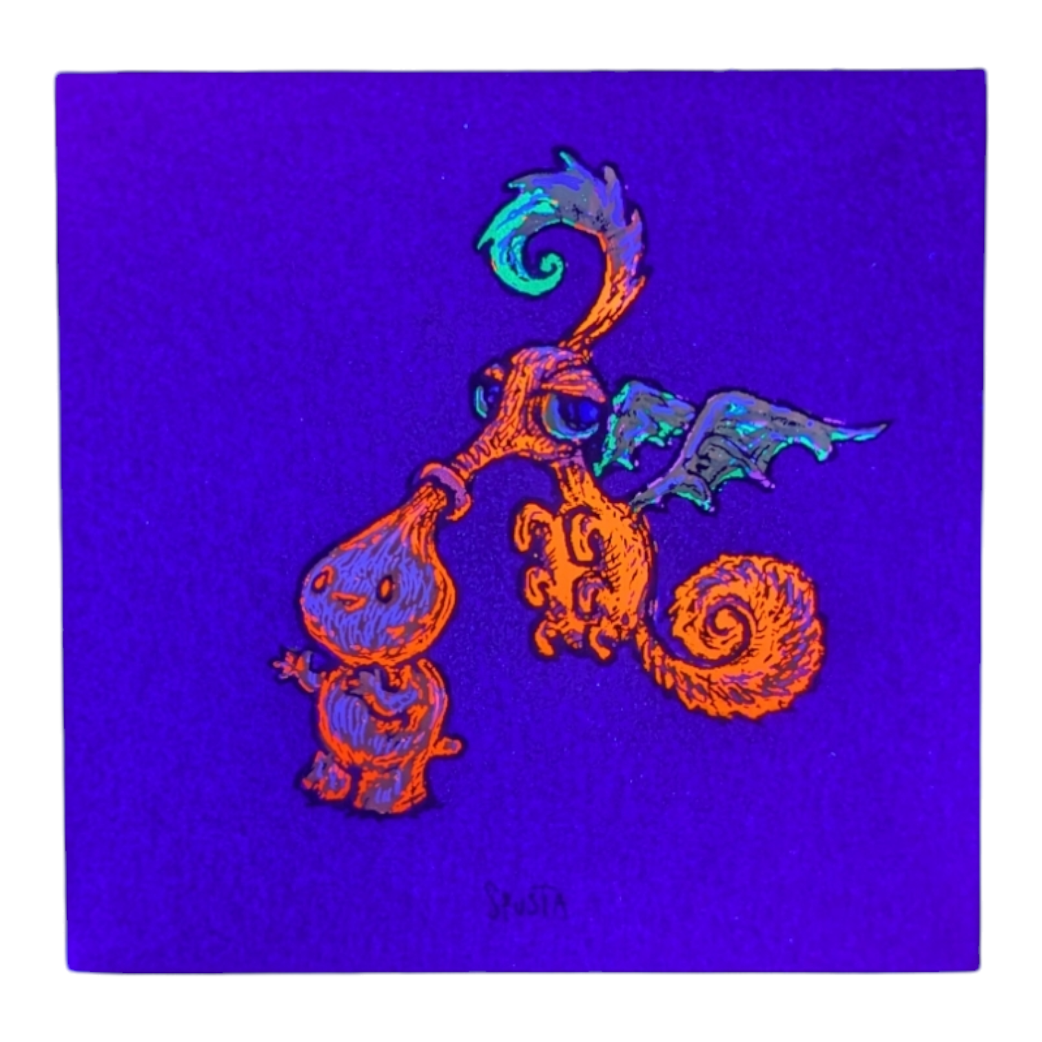 Marq Spusta Sucker (Merlot Shimmer) Micro Print - Arte House