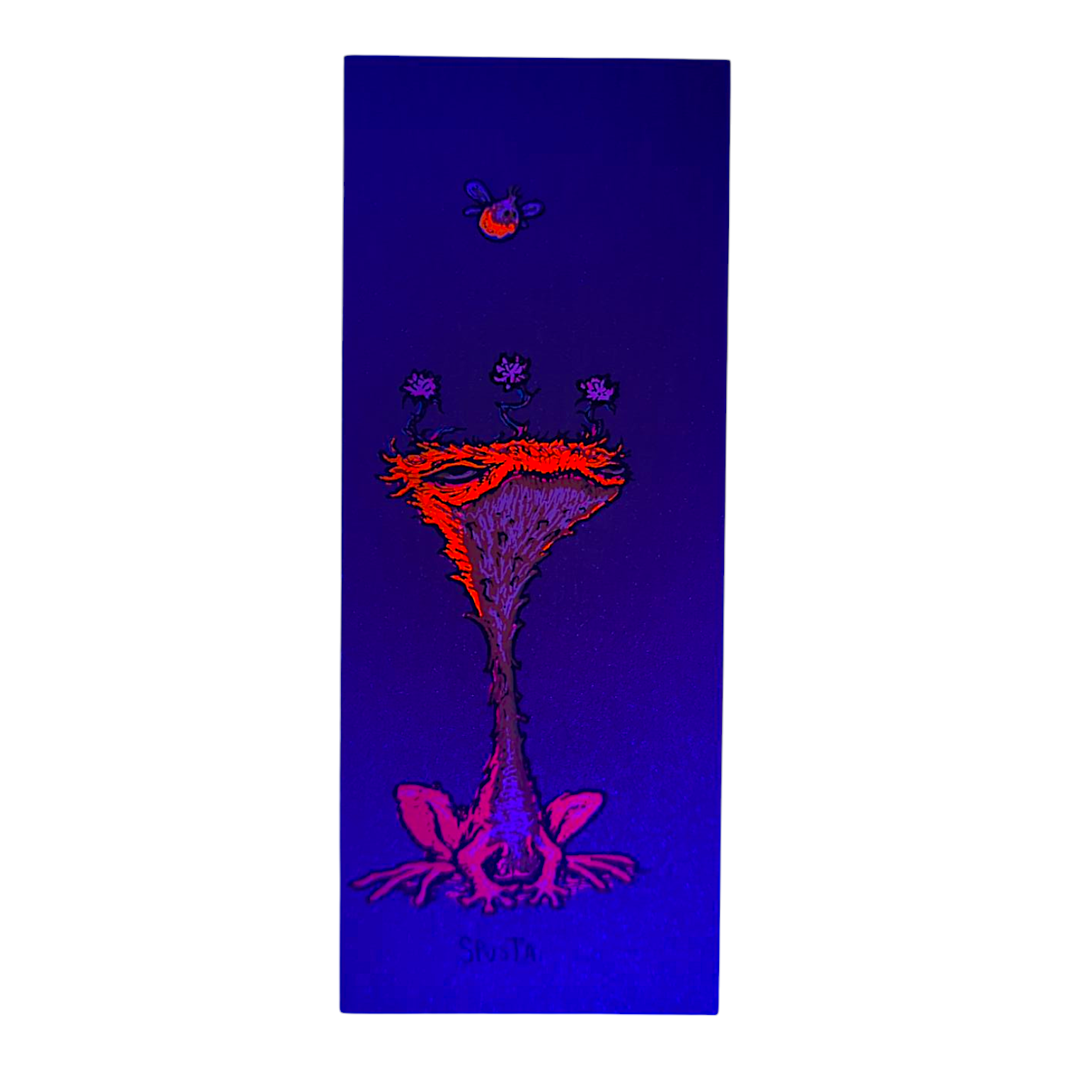 Marq Spusta Throggy (Wet Cement) Micro Print