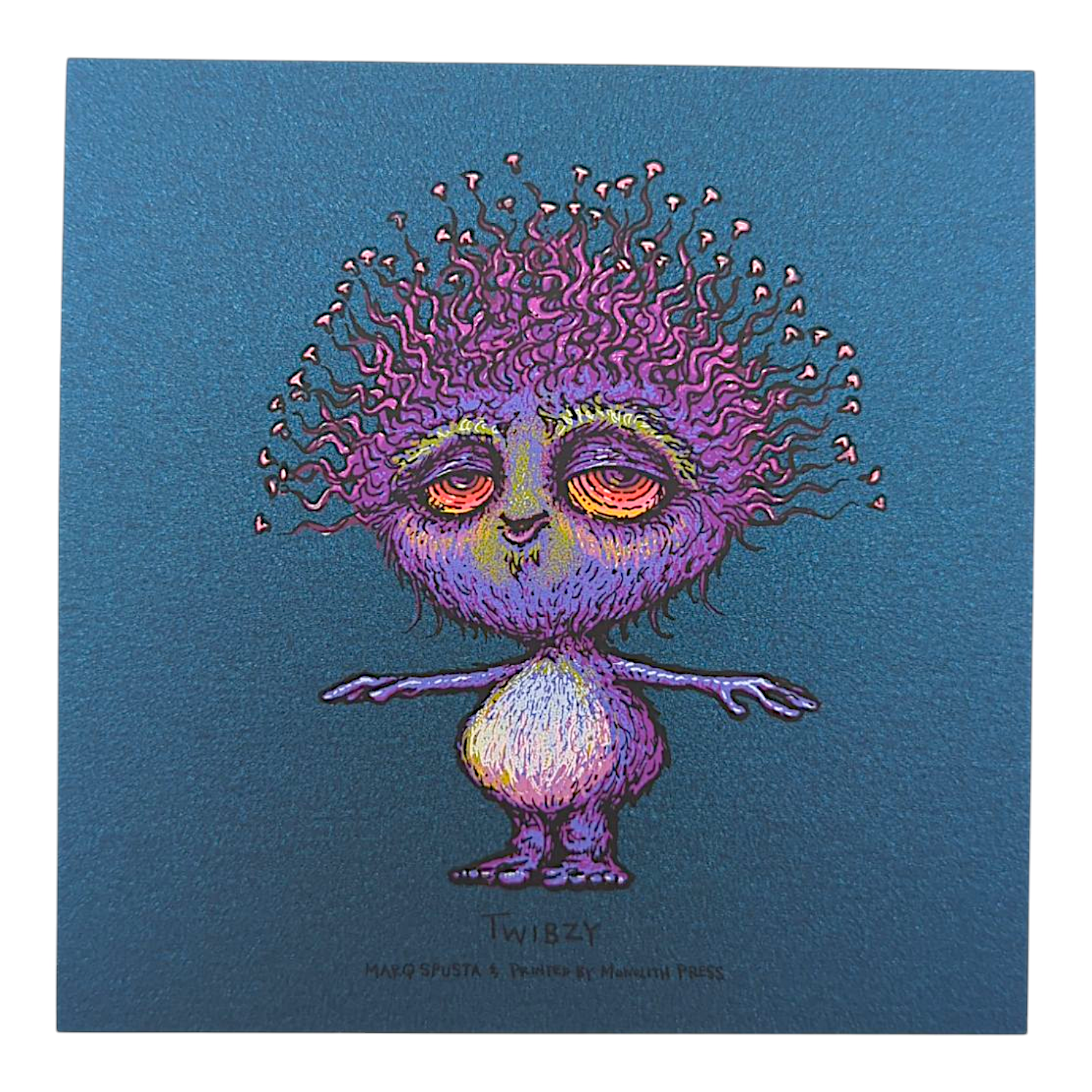 Marq Spusta Twibzy (Midnight Blue Shimmer) Mini Print