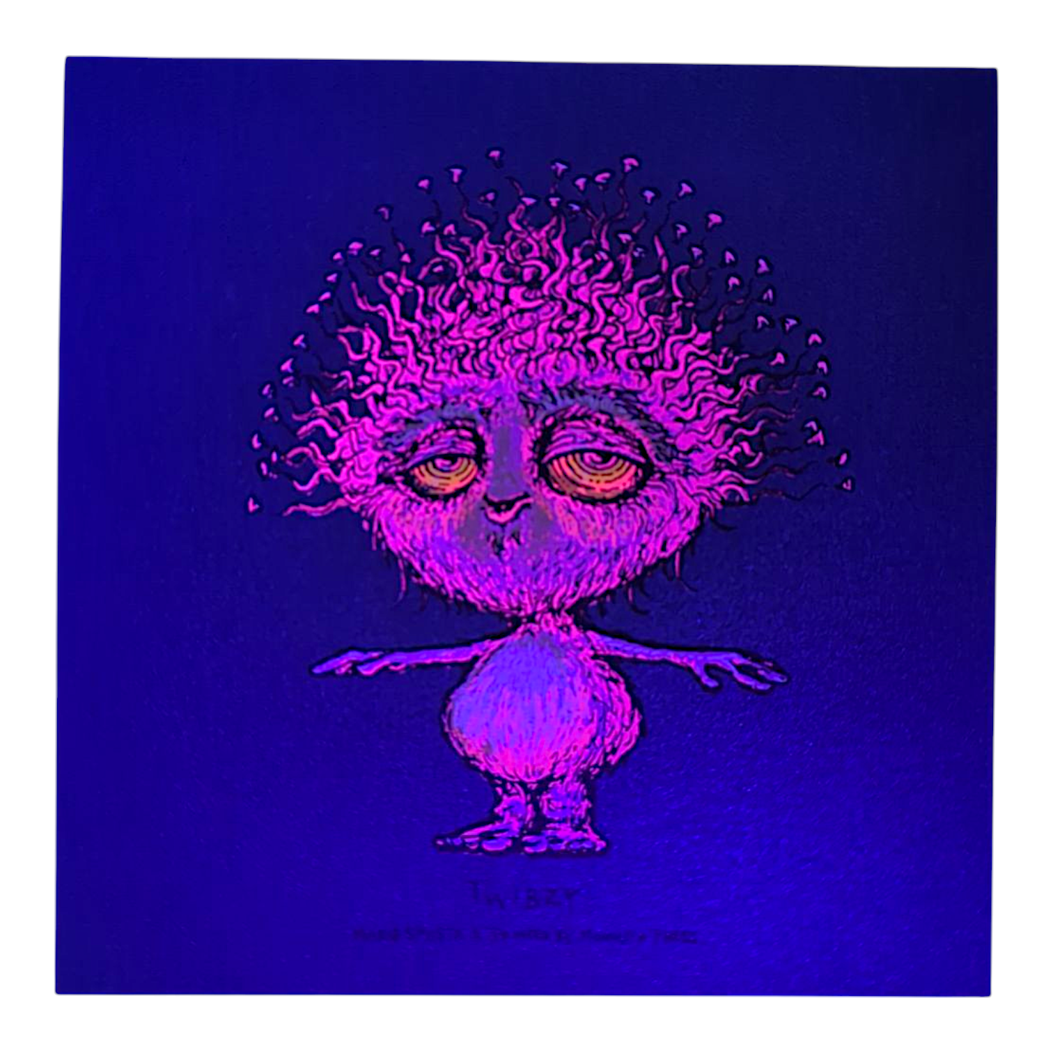 Marq Spusta Twibzy (Midnight Blue Shimmer) Mini Print