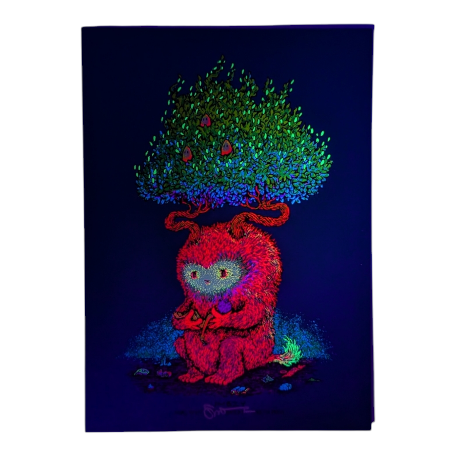 Marq Spusta "Umbzy" (Sticky Teal) Mini Print - Arte House