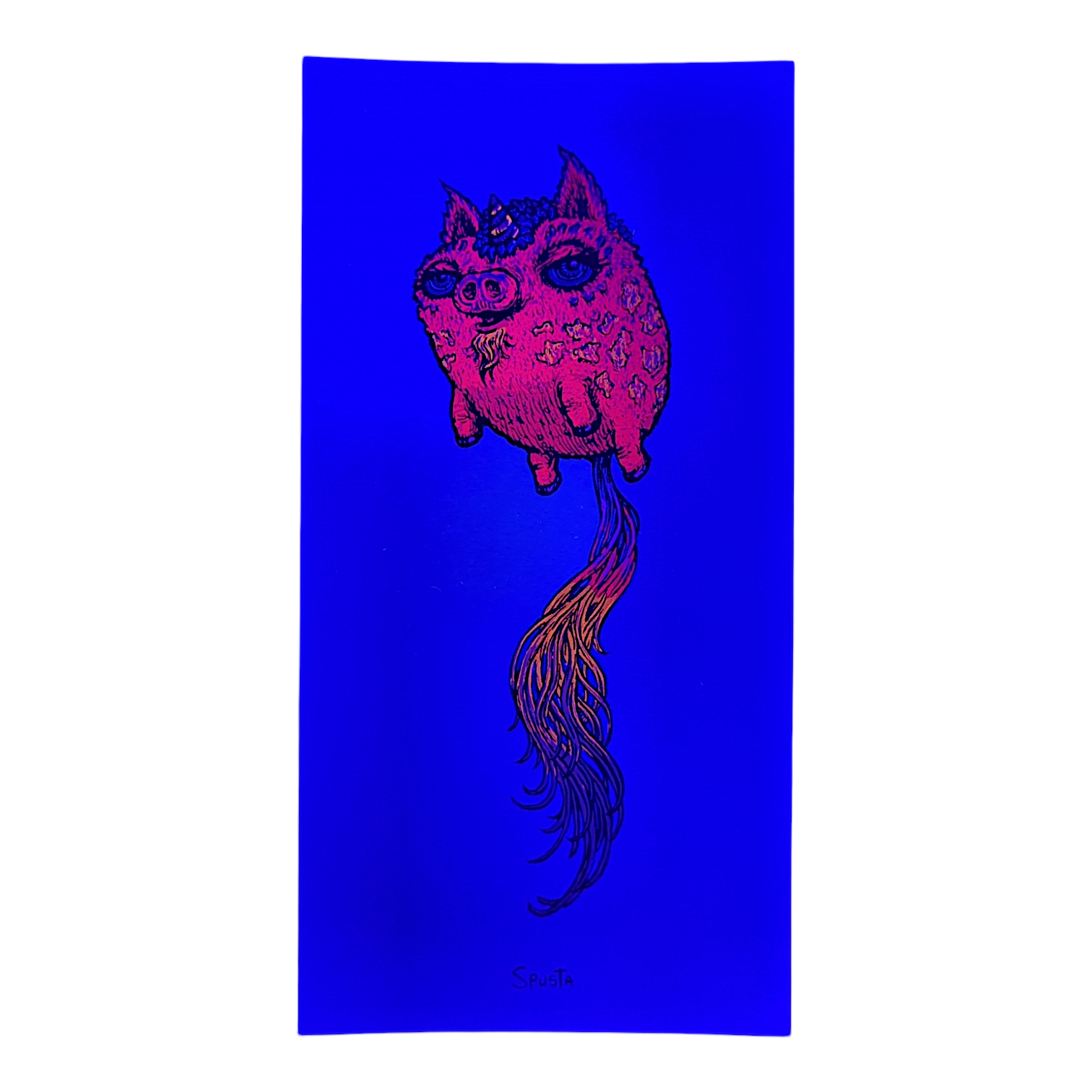 Marq Spusta Unipigness (Light Blue) Micro Print - Arte House