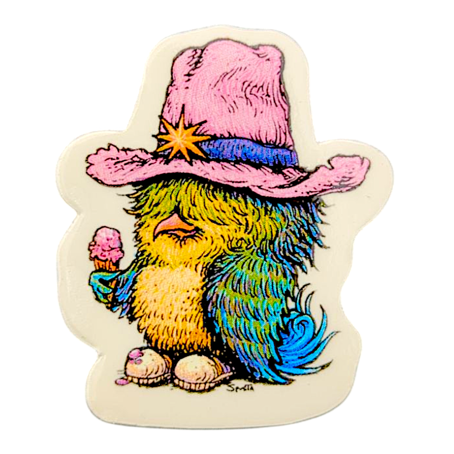 Marq Spusta Wyatt Chirp Sticker - Arte House