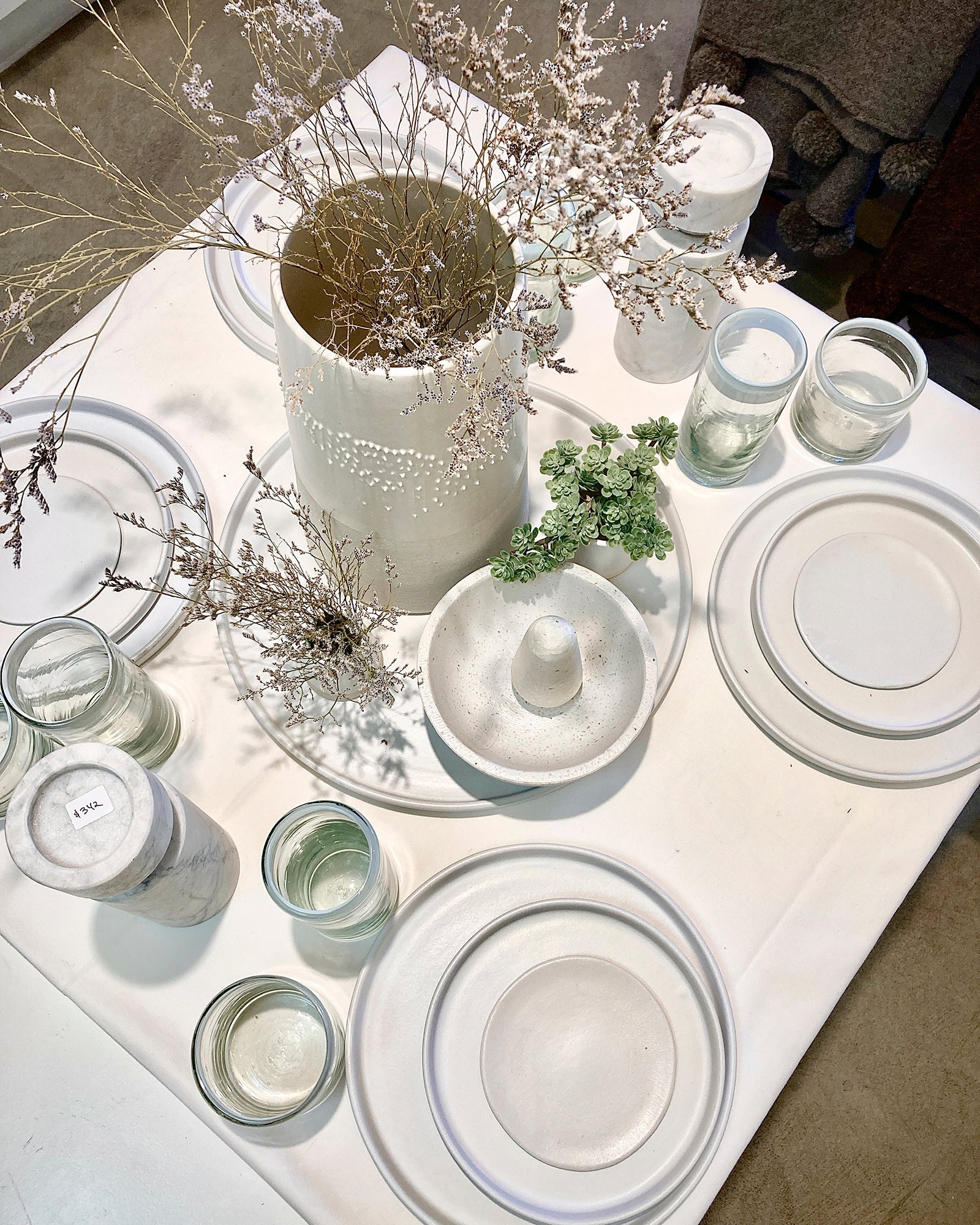 SALE Casa Cubista White Matte Tableware - Plates and Bowls - Arte House