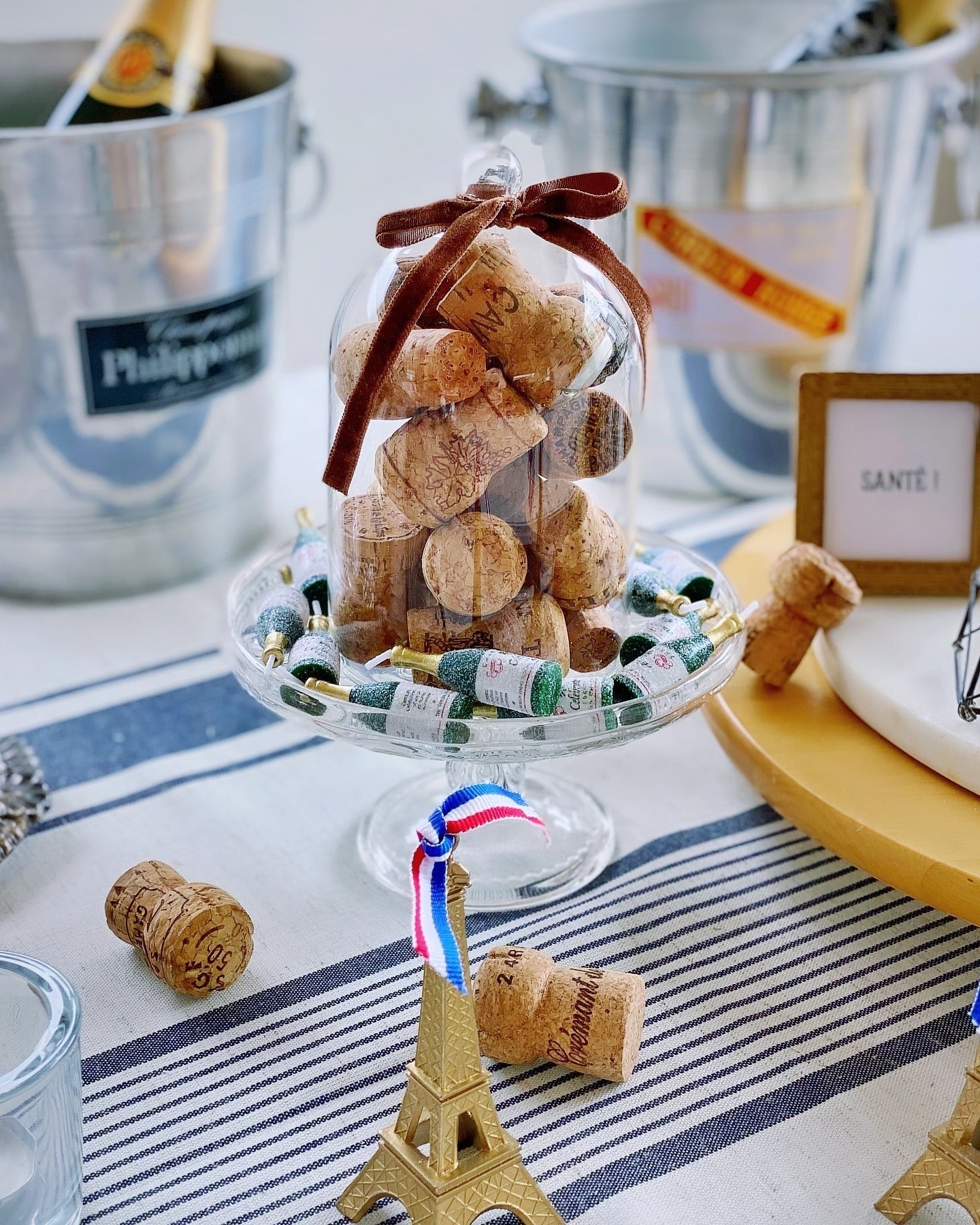 mini FIZZY CHAMPAGNE CANDLES - SET OF 12 - Arte House