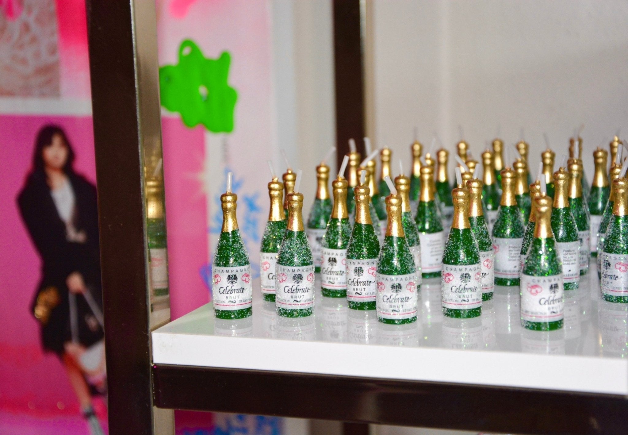 mini FIZZY CHAMPAGNE CANDLES - SET OF 12 - Arte House