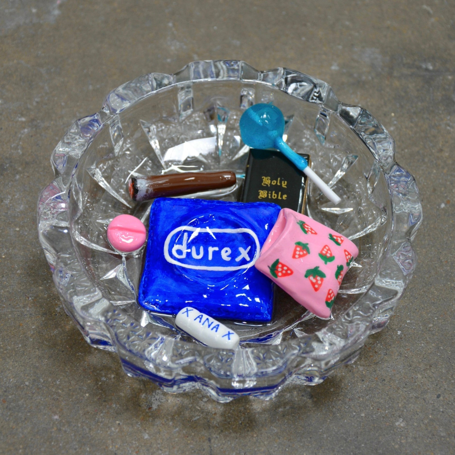 mini FORGIVE ME FATHER, FOR I HAVE SINNED ASHTRAY - Arte House