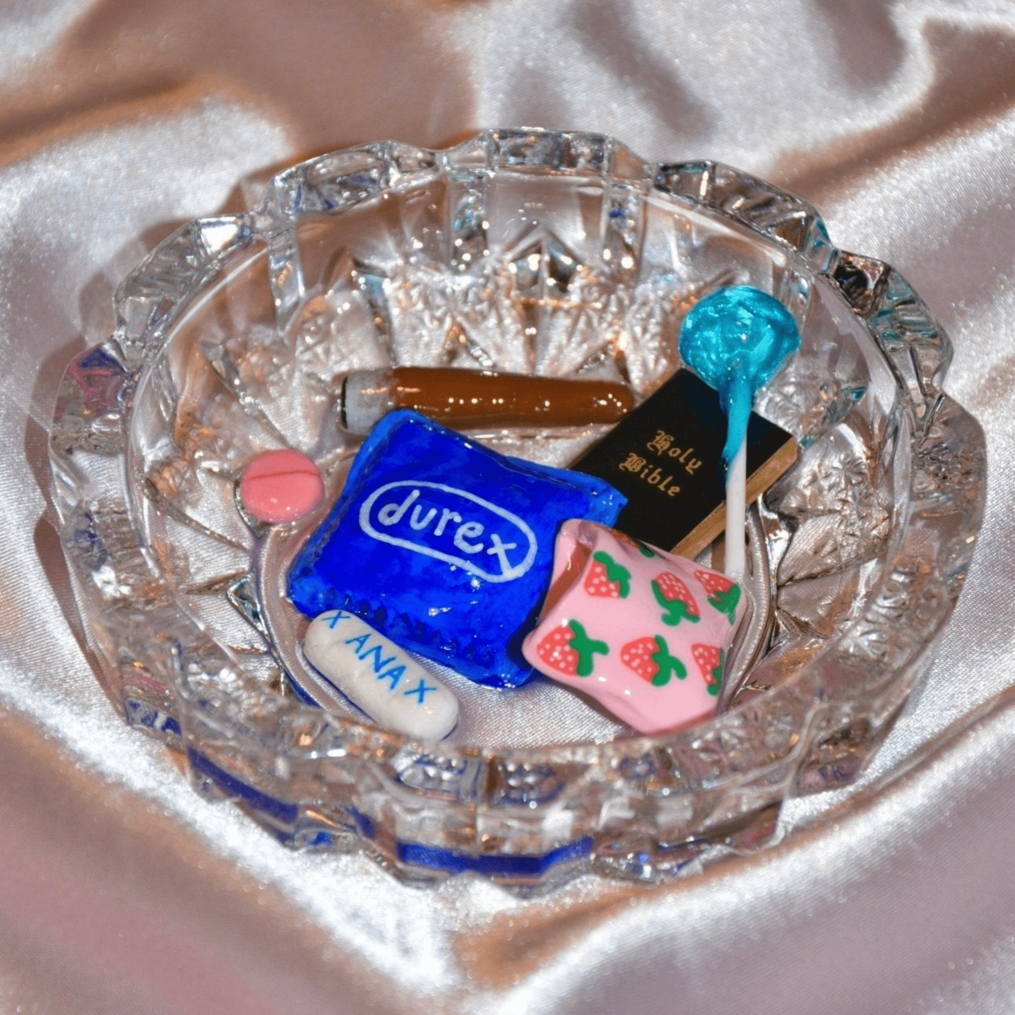 mini FORGIVE ME FATHER, FOR I HAVE SINNED ASHTRAY - Arte House