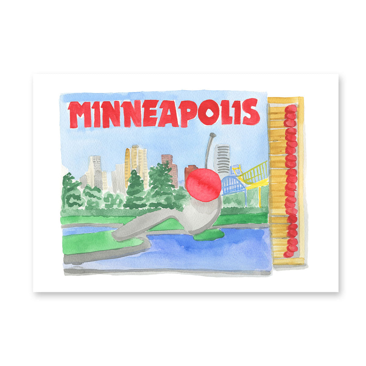 Minneapolis Matchbook - Arte House