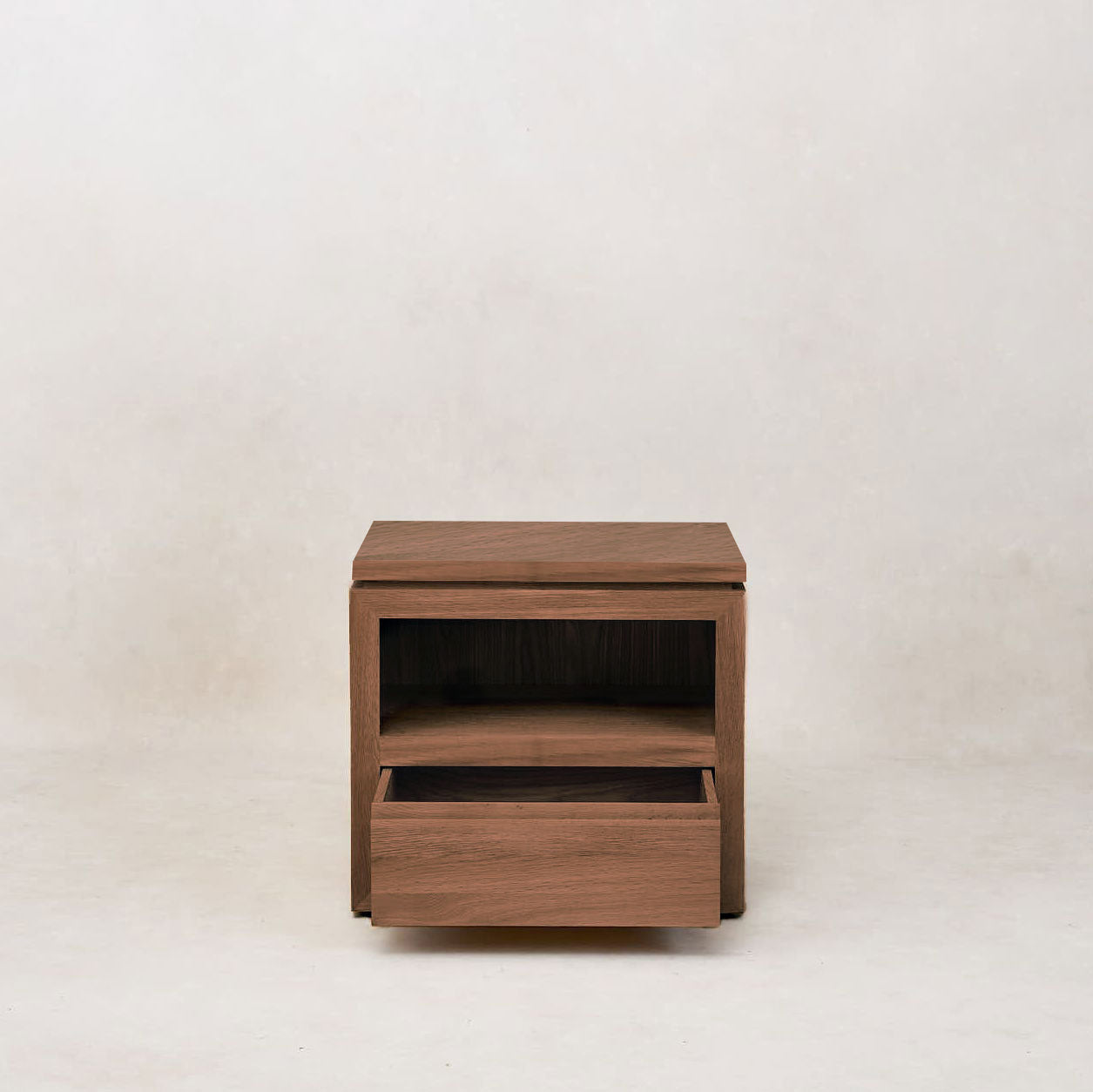 Sofita Wood Nightstand - Mocha - Arte House