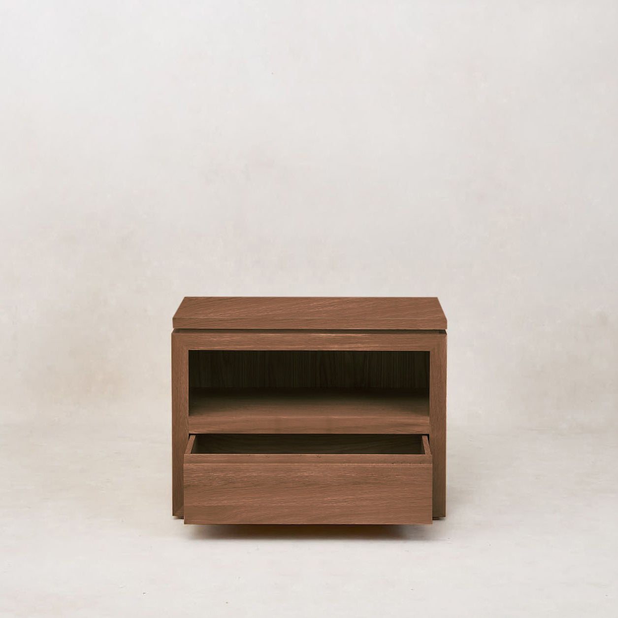 Sofita Wood Nightstand - Mocha - Arte House
