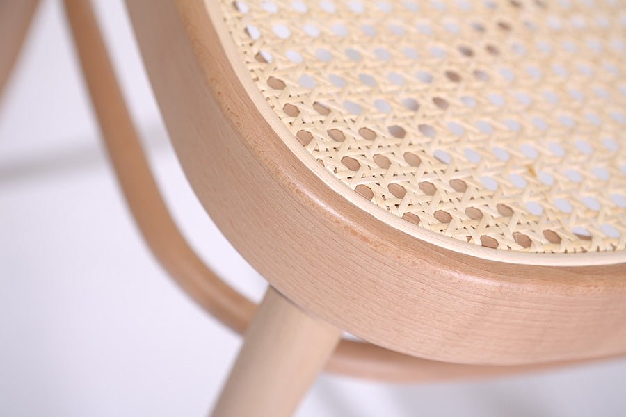 No. 811 Bentwood Chair by Ton-Natural Beech-Cane Seat/Cane Back - Arte House