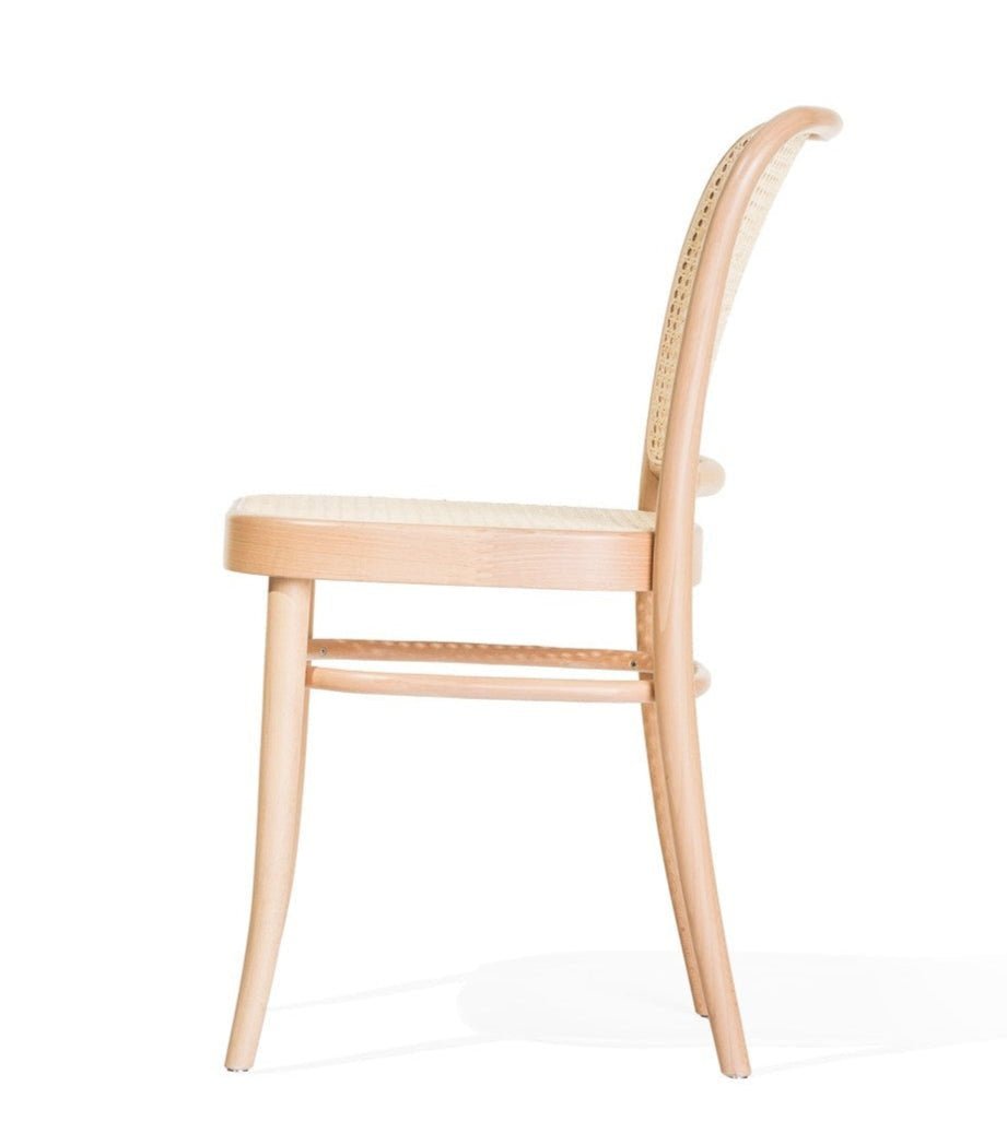 No. 811 Bentwood Chair by Ton-Natural Beech-Cane Seat/Cane Back - Arte House