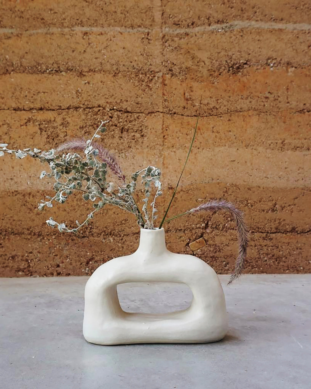 Nook Clay Vase - Natural - Arte House