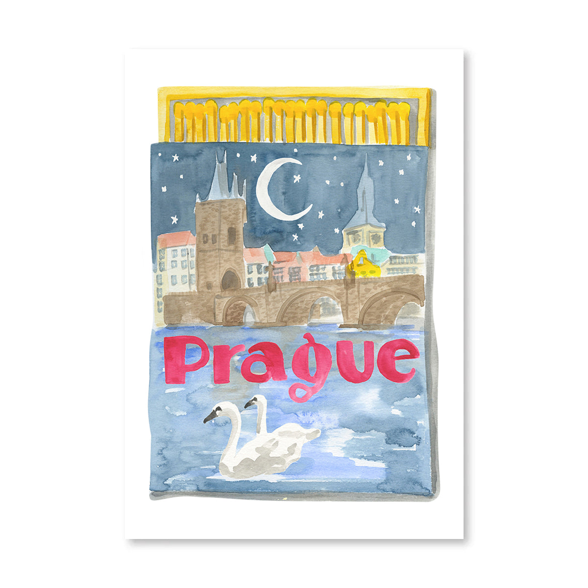 Prague Matchbook