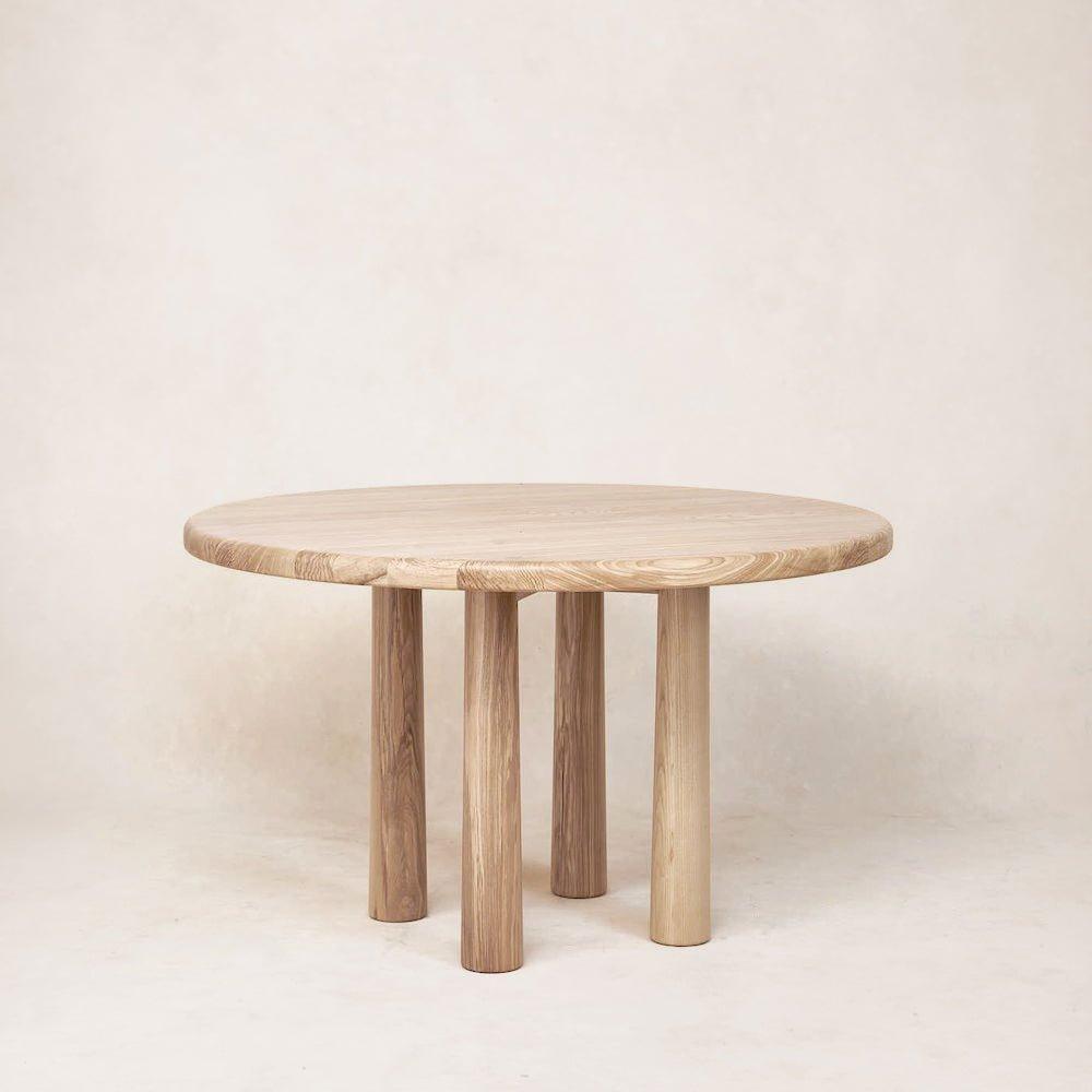 Round Topa Topa Dining Table - Natural - Arte House