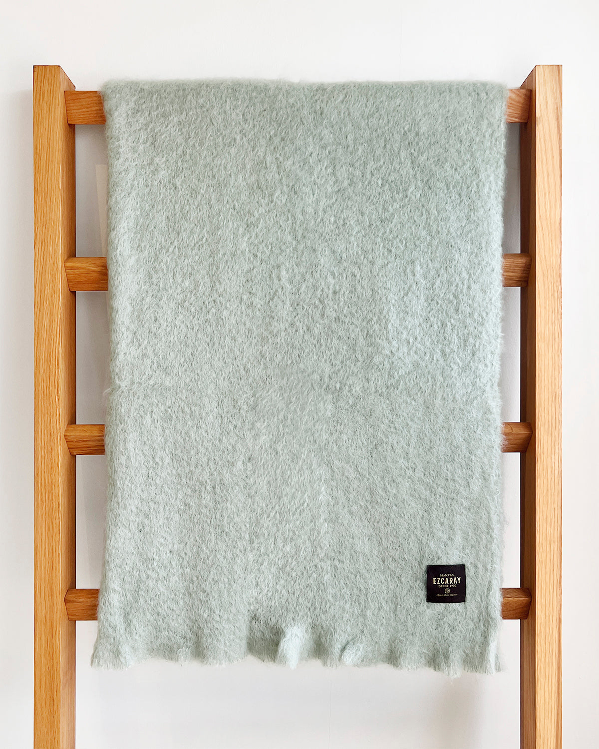 Seafoam Mohair Blanket Throw - Arte House