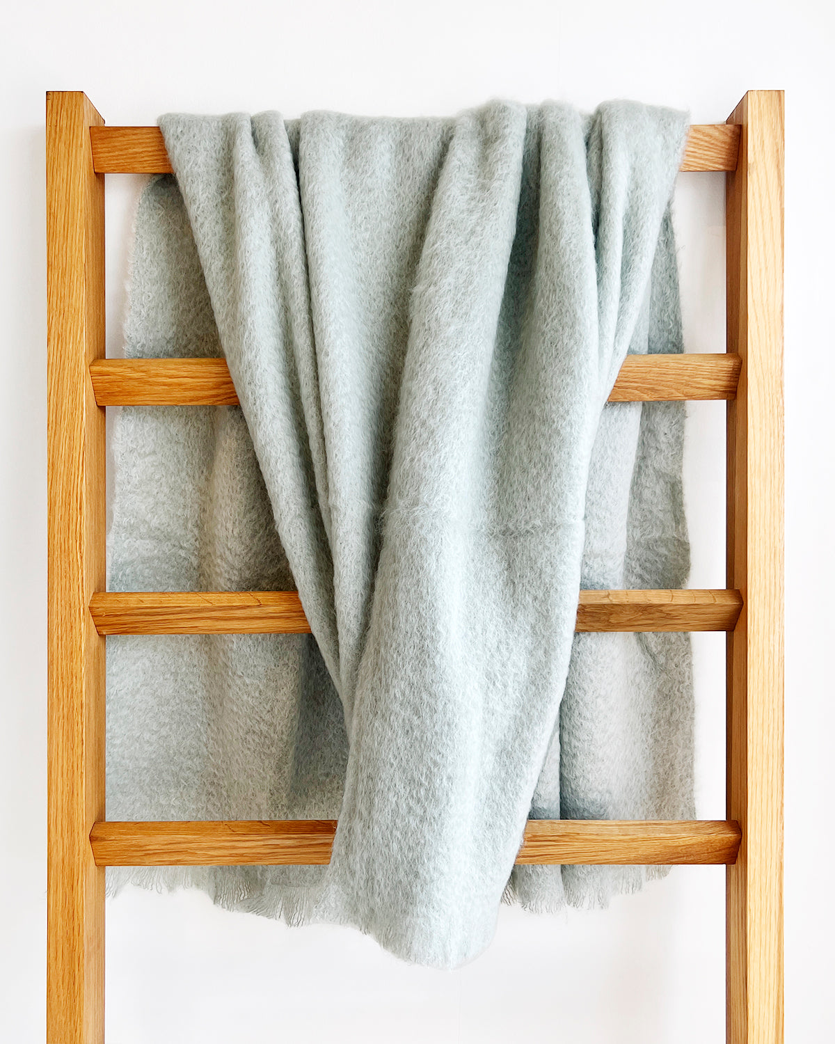 Seafoam Mohair Blanket Throw - Arte House