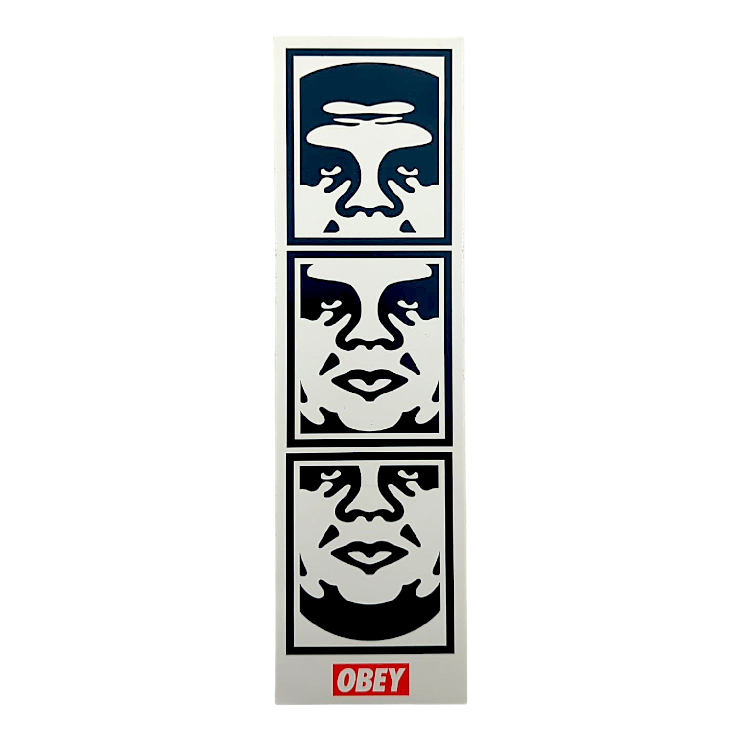 Shepard Fairey OBEY 3-FACE (Large) Sticker - Arte House