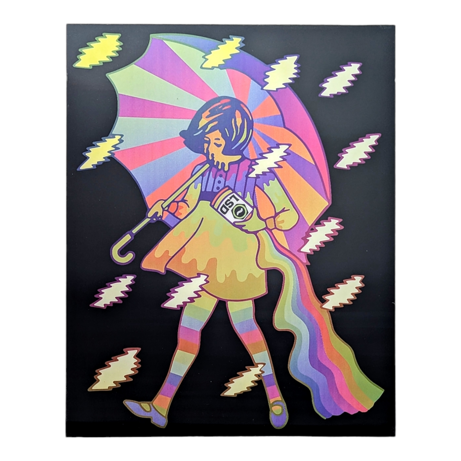 Slinger x Wookerson "Sandoz Girl (Large)" Lenticular Print - Arte House