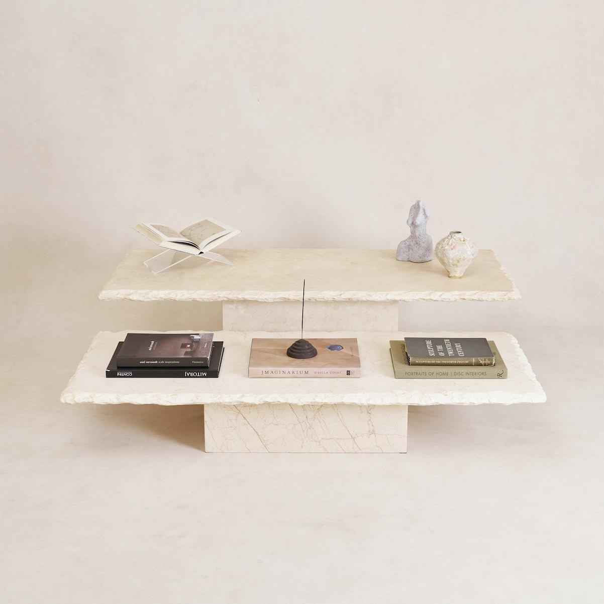 Sofita Marble Coffee Table - Low