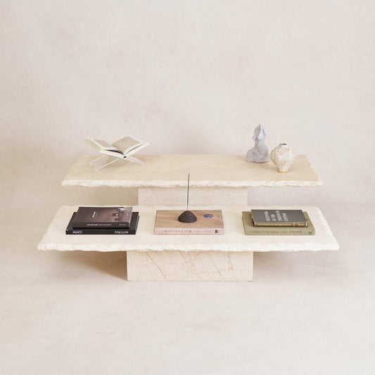 Sofita Marble Coffee Table - Low
