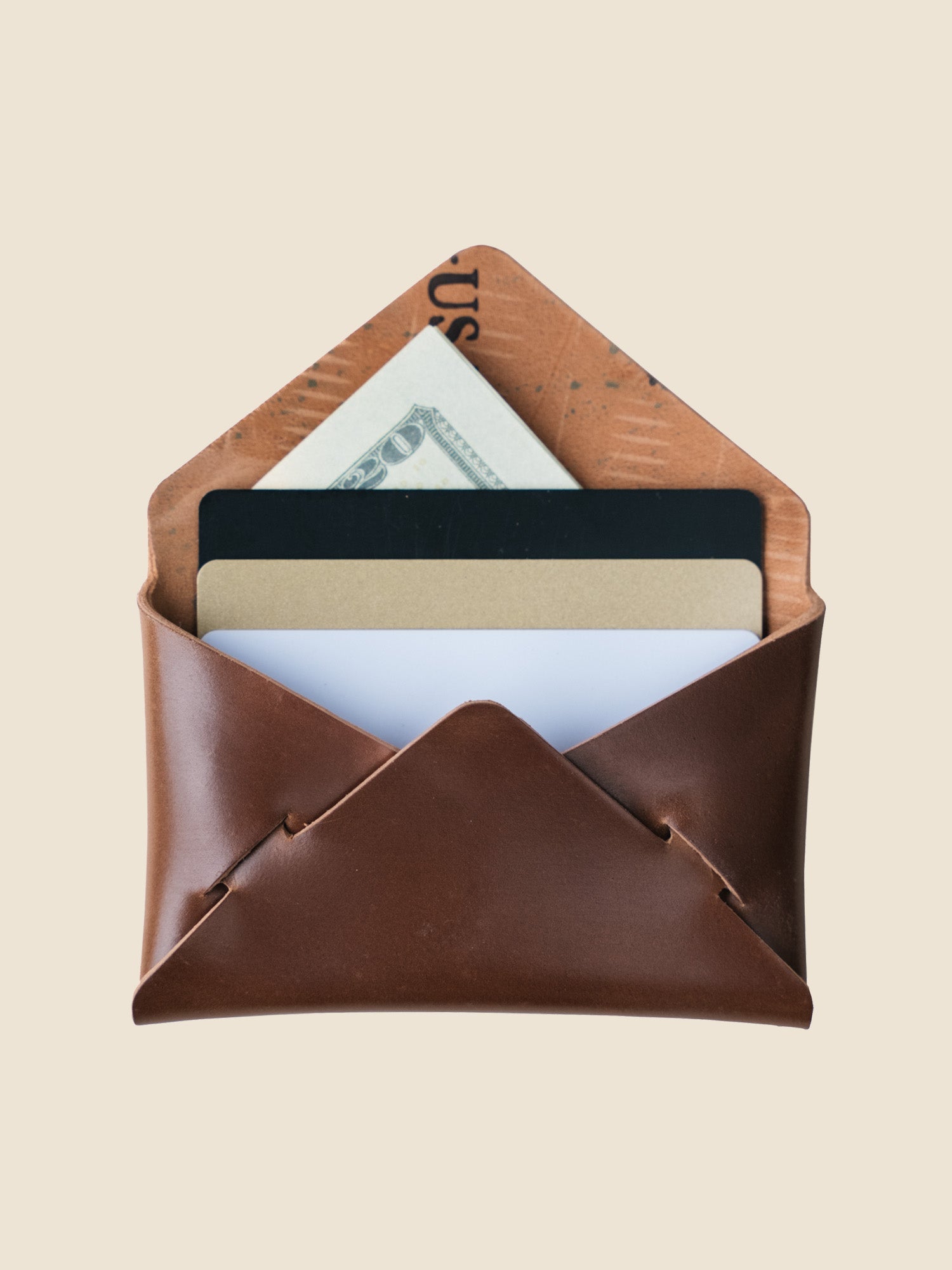 Envelope Wallet - Bourbon Horween Shell Cordovan - Arte House