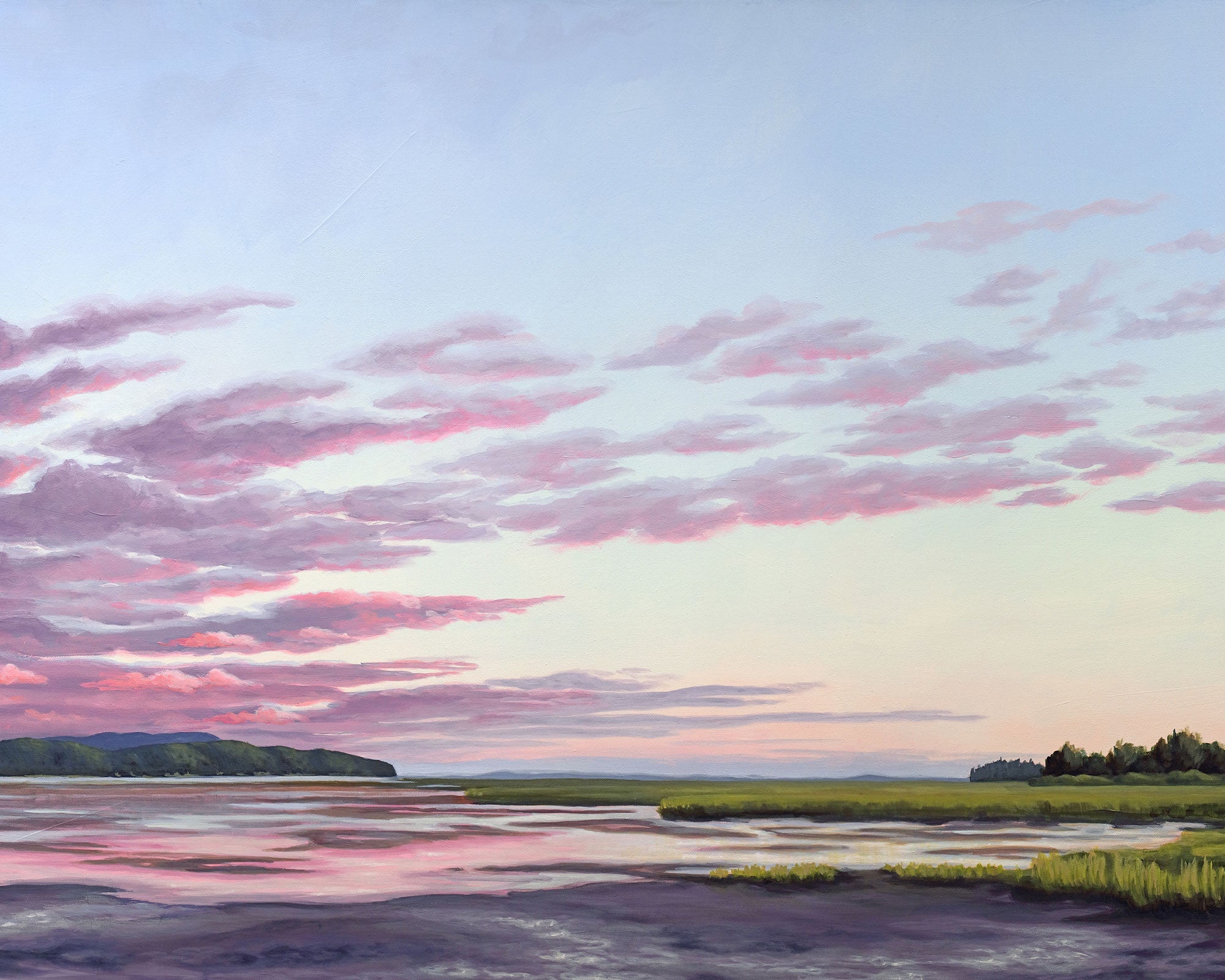 Memorial Day Sunset a Horizontal Art Print - Arte House