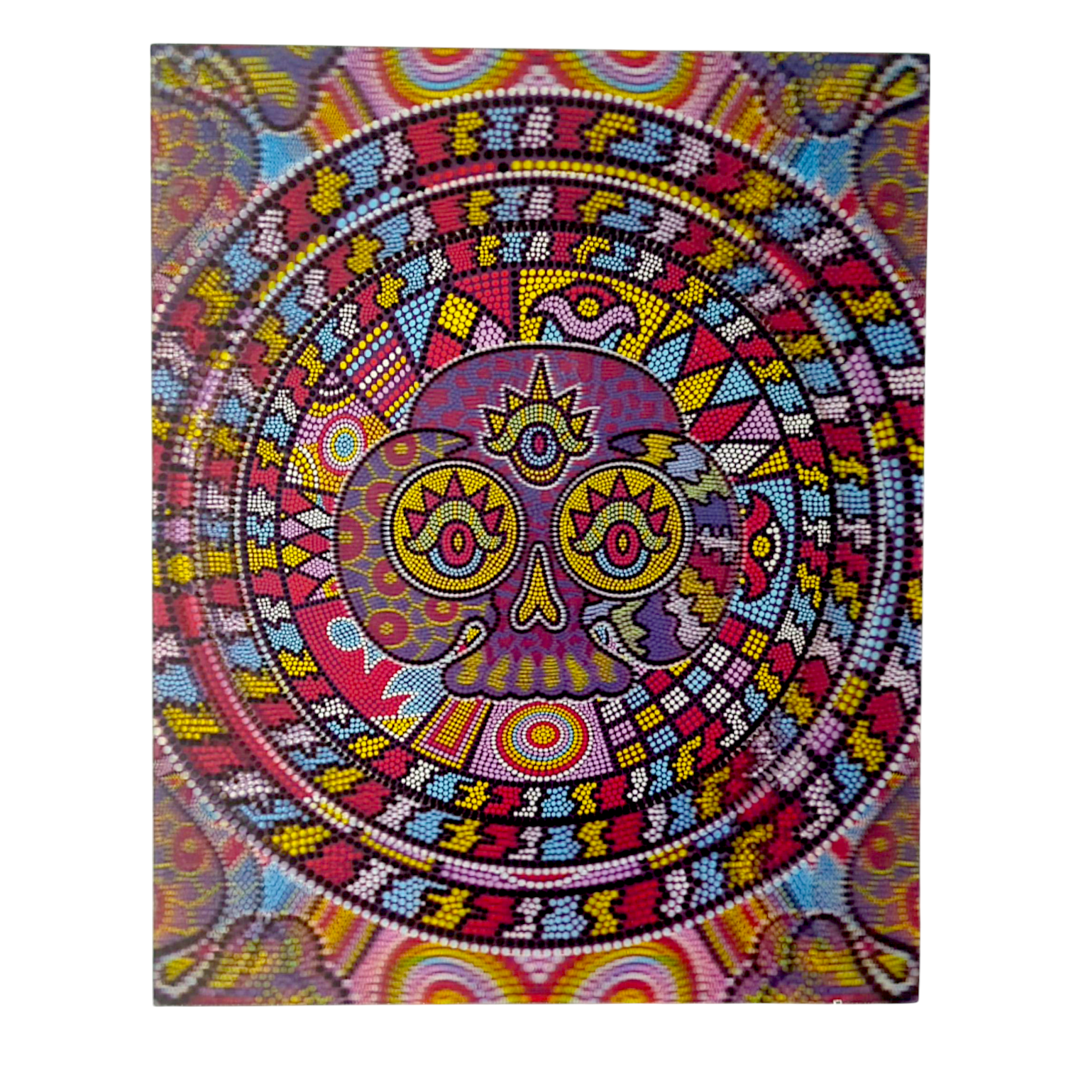 Takao x Slinger x Pyroscopic (The Parking Lot Collective) "Takao Skull" Lenticular Print - Arte House