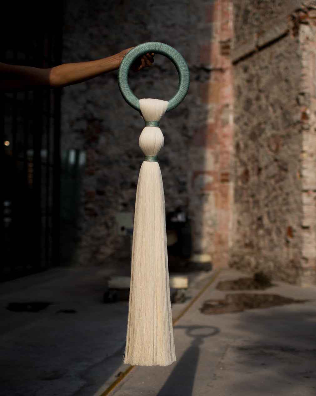 Teal Amarradero Space Jewelry Wall Hanging