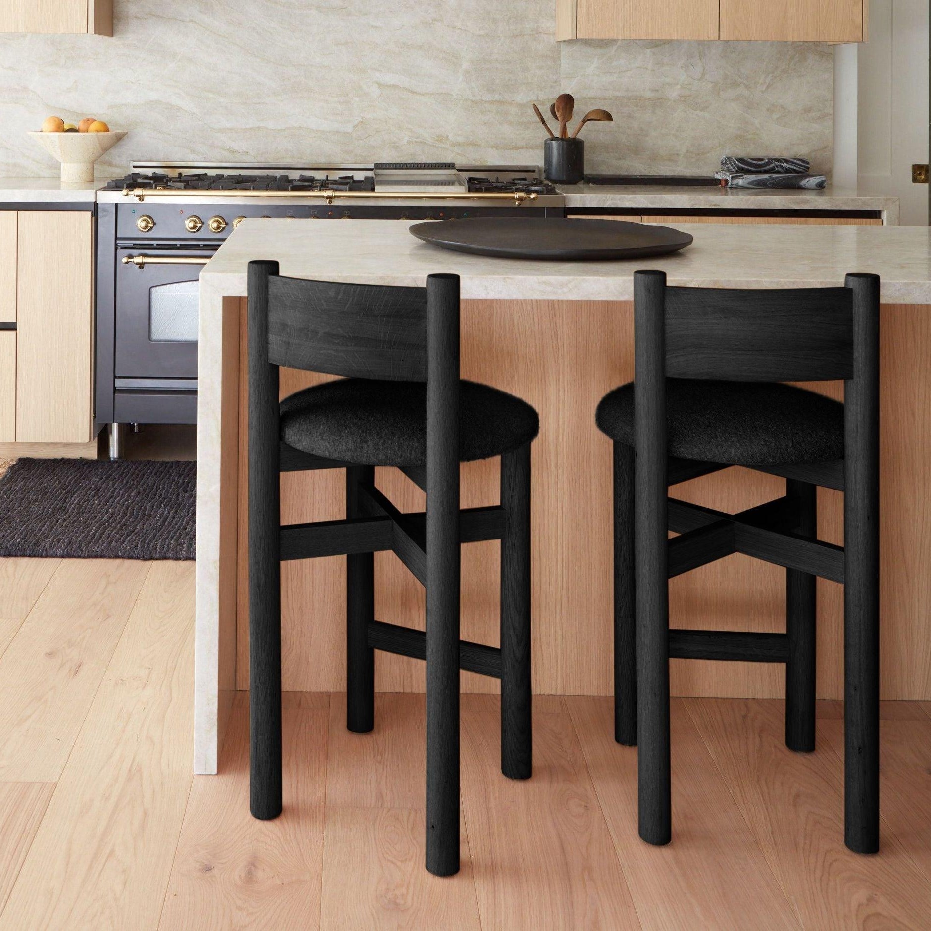 Teddy Counter Stool - Black - Arte House