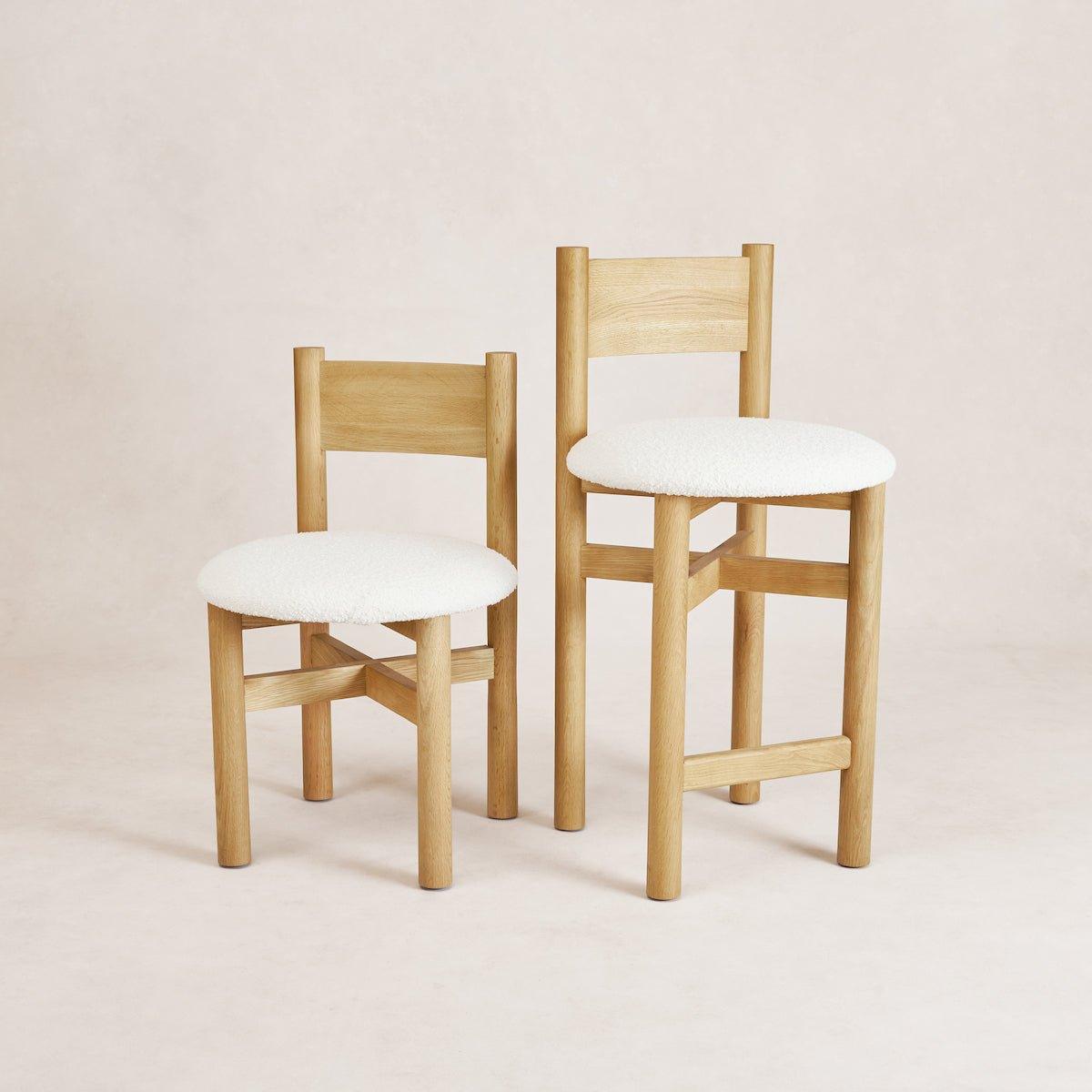 Teddy Counter Stool - Warm Oak - Arte House