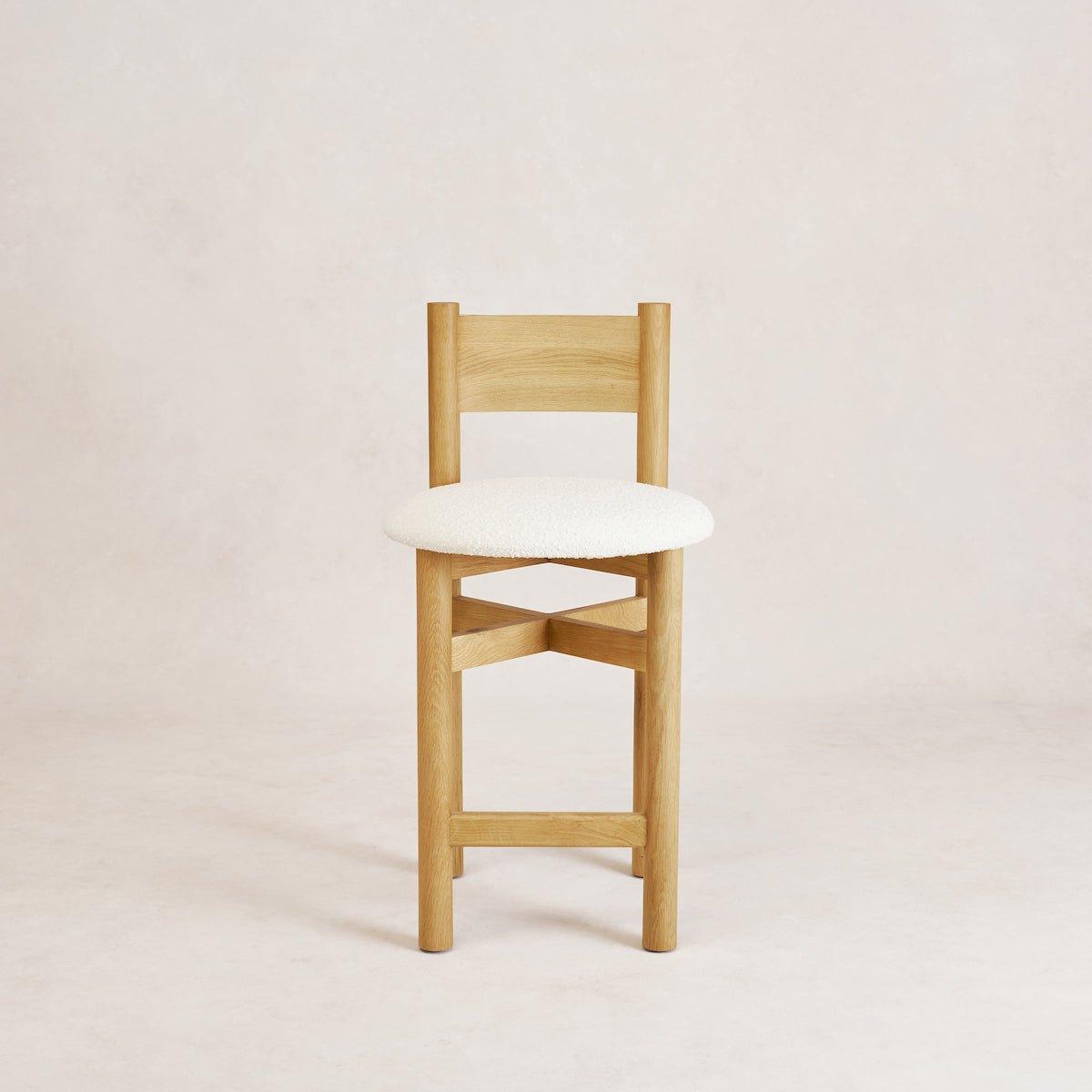 Teddy Counter Stool - Warm Oak - Arte House