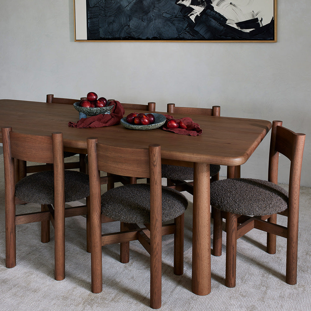 Topa Topa Dining Table - Mocha - Arte House