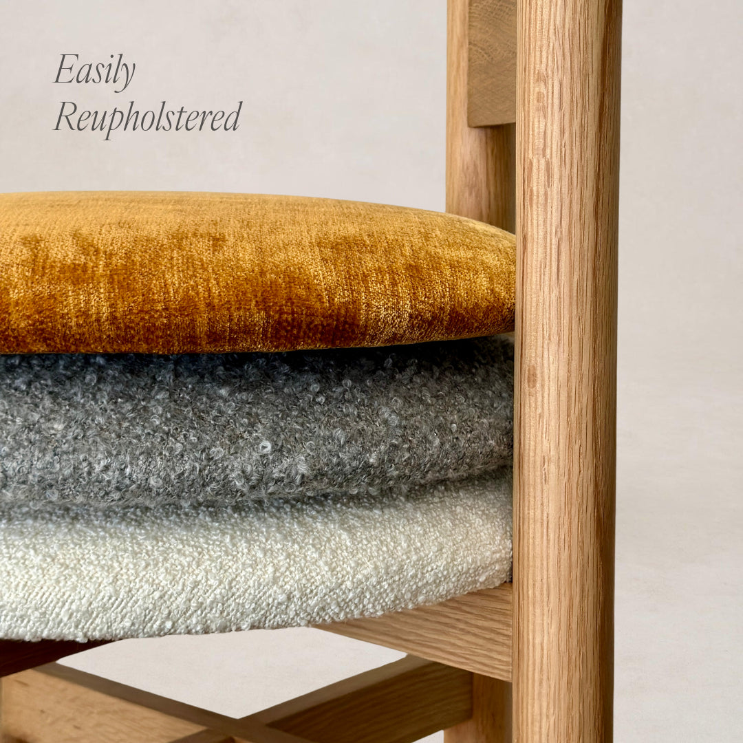 Teddy Counter Stool - Warm Oak - Arte House