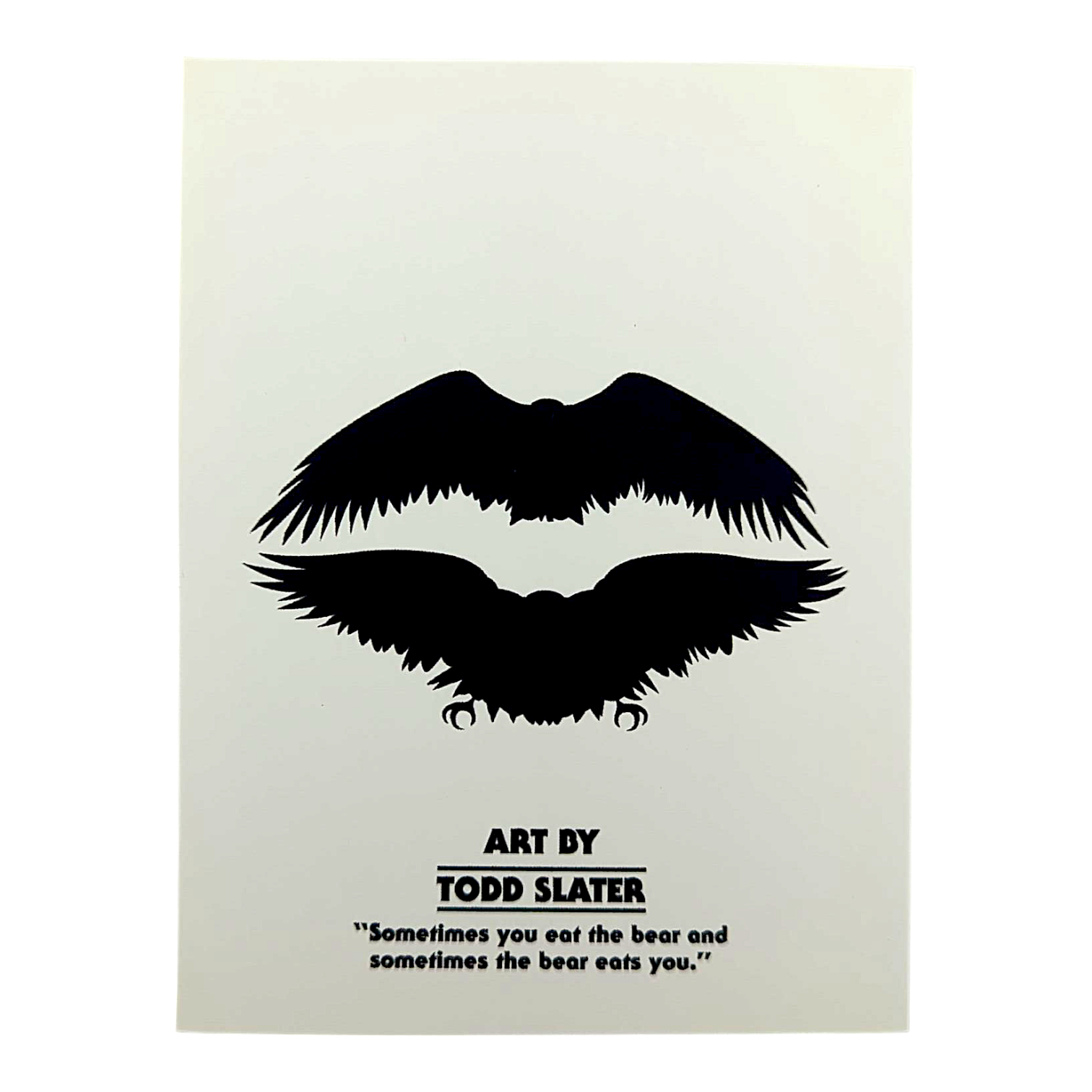 Todd Slater Occasional Acid Flashback (The Stranger) Sticker - Arte House