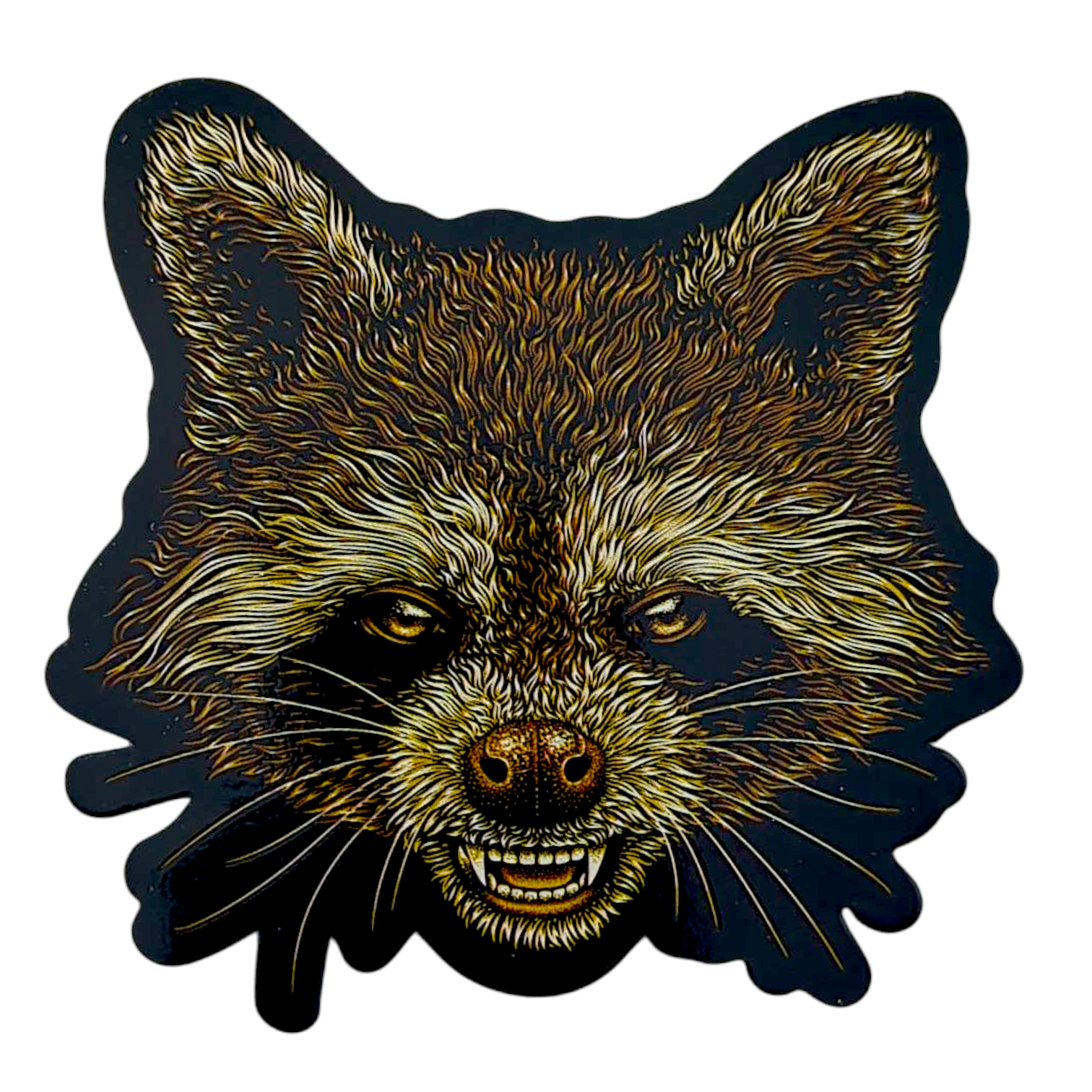 Todd Slater Raccoon Sticker - Arte House