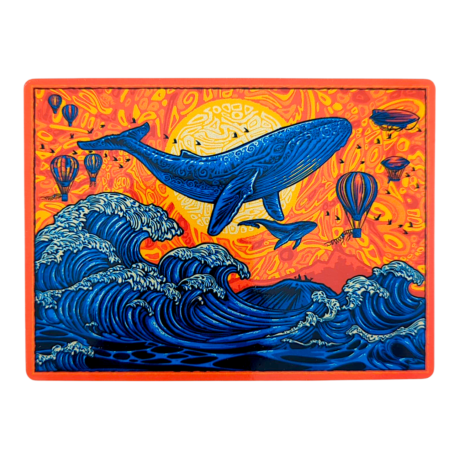 Todd Slater Whale Sticker - Arte House