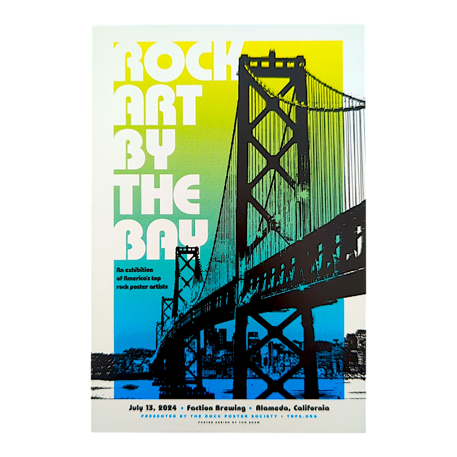 TRPS Rock Art by the Bay Handbill by Tom Shaw