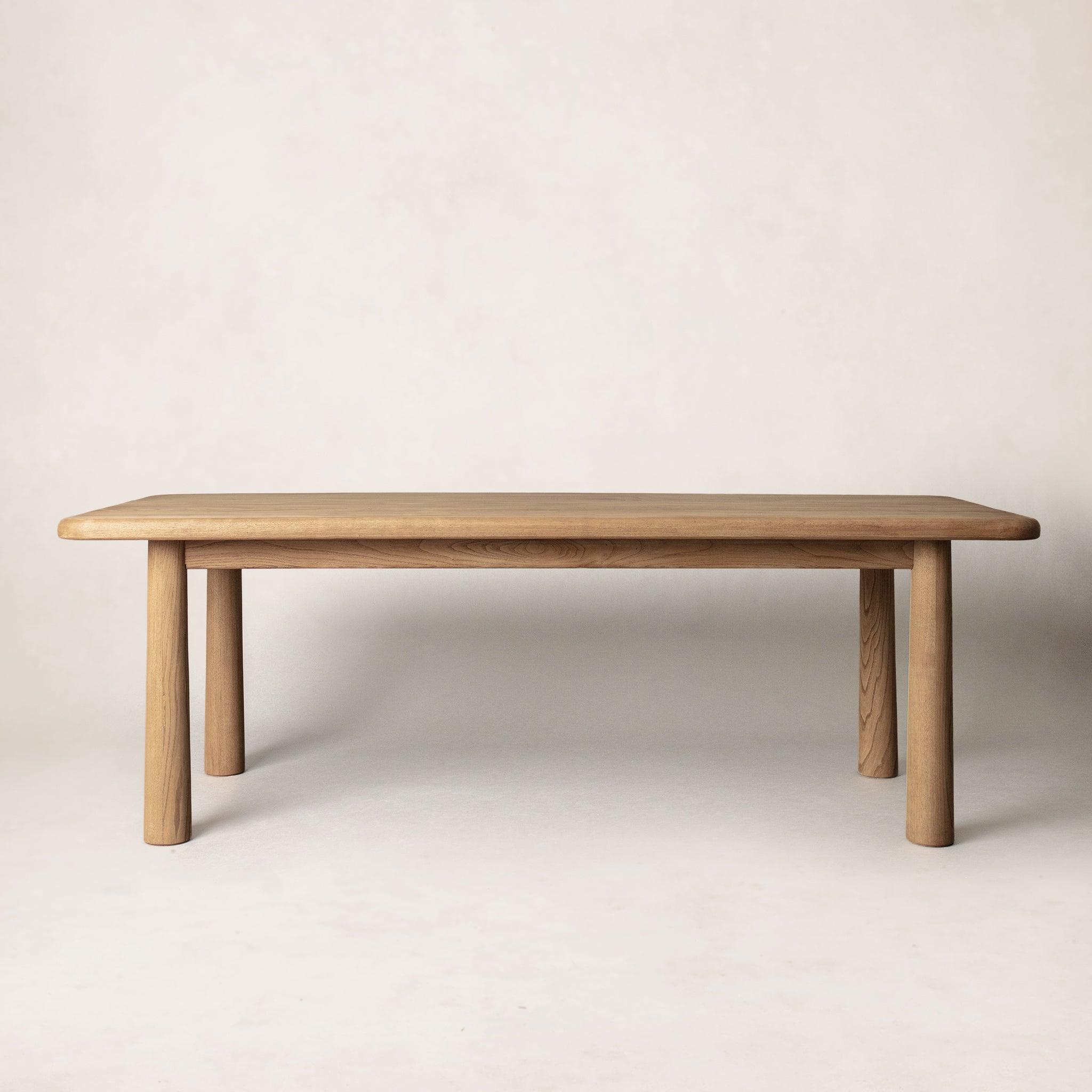 Topa Topa Rectangular Dining Table - Warm Oak - Arte House