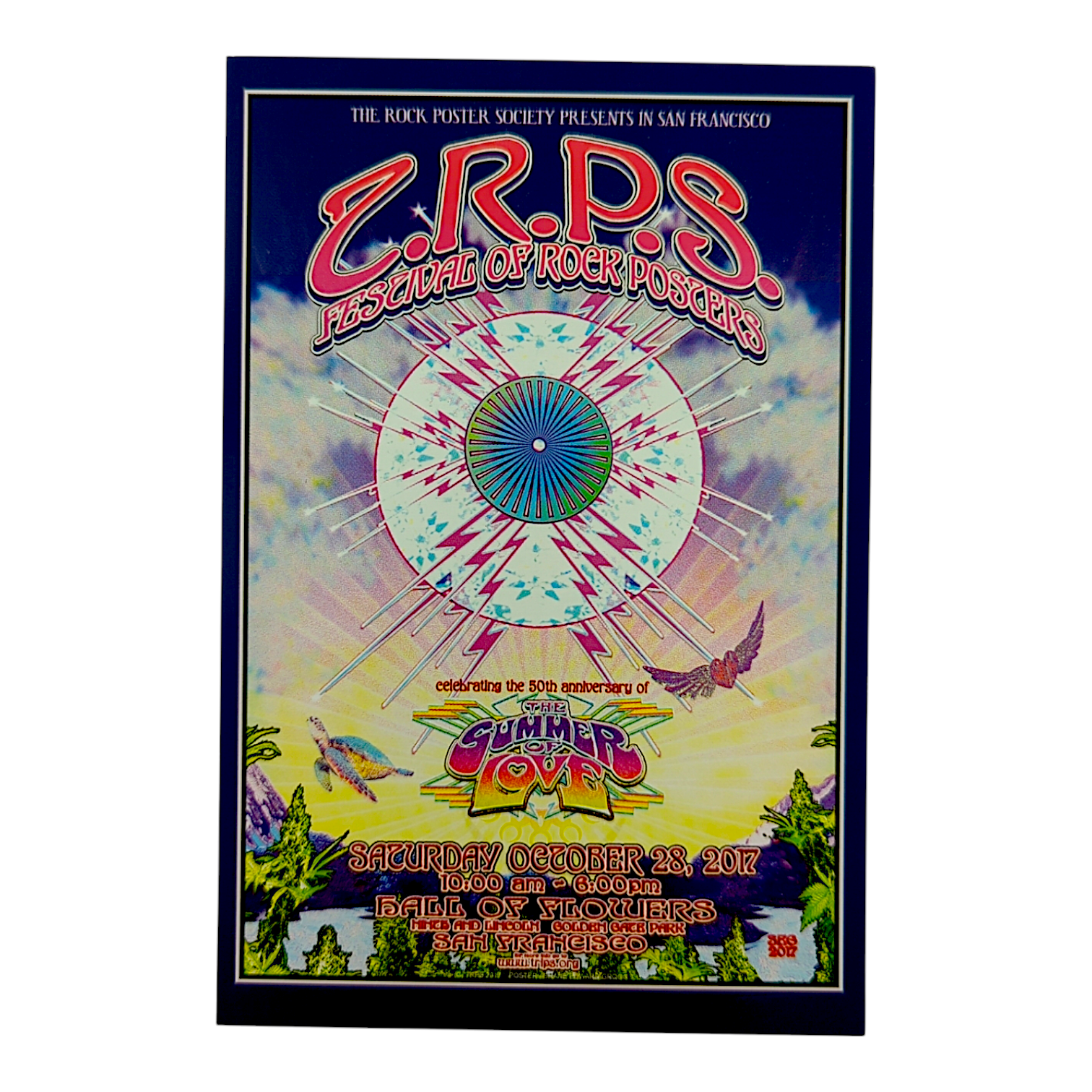TRPS Festival of Rock Posters Handbill by Shane Edward Grogg - Arte House