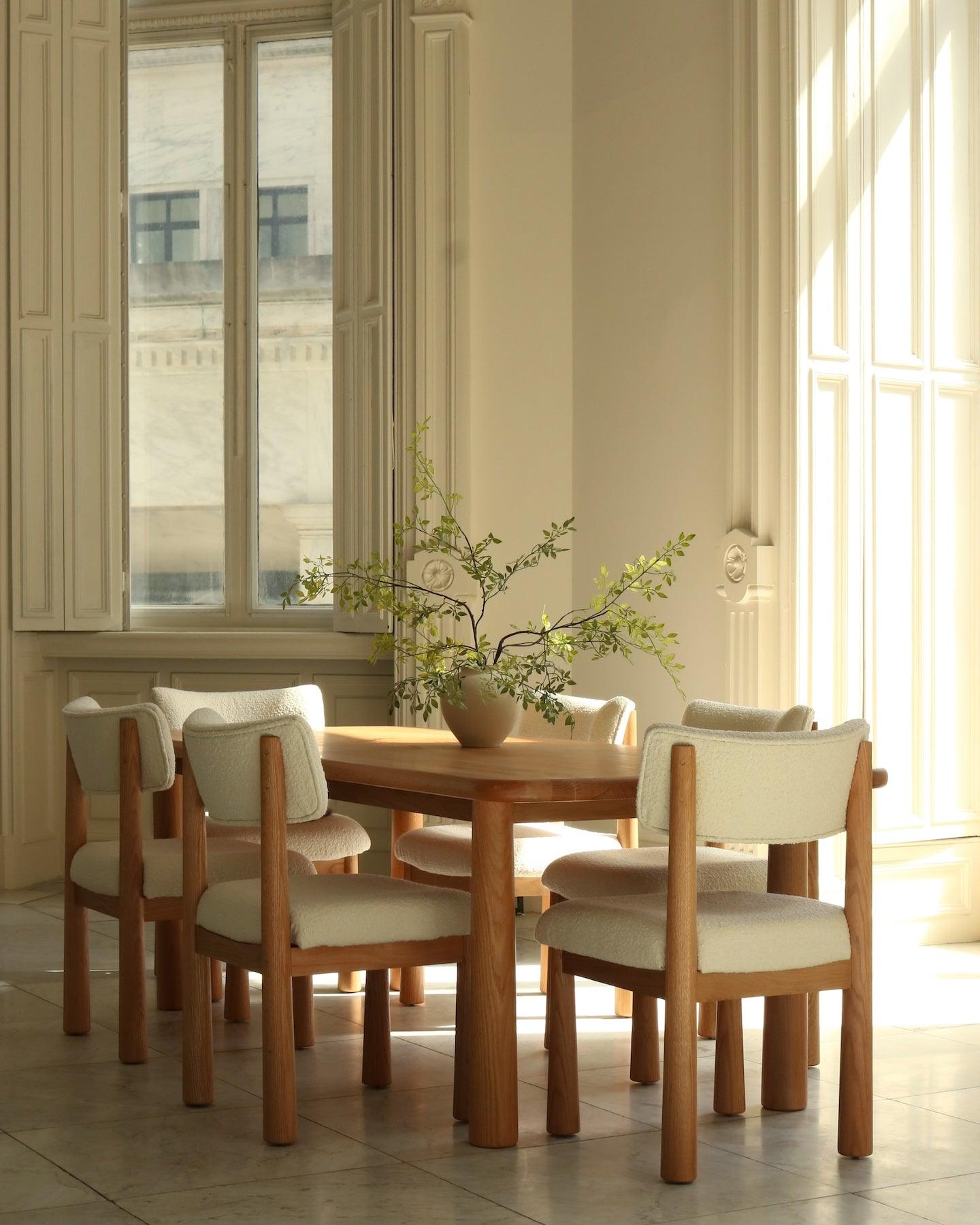 Topa Topa Rectangular Dining Table - Warm Oak - Arte House