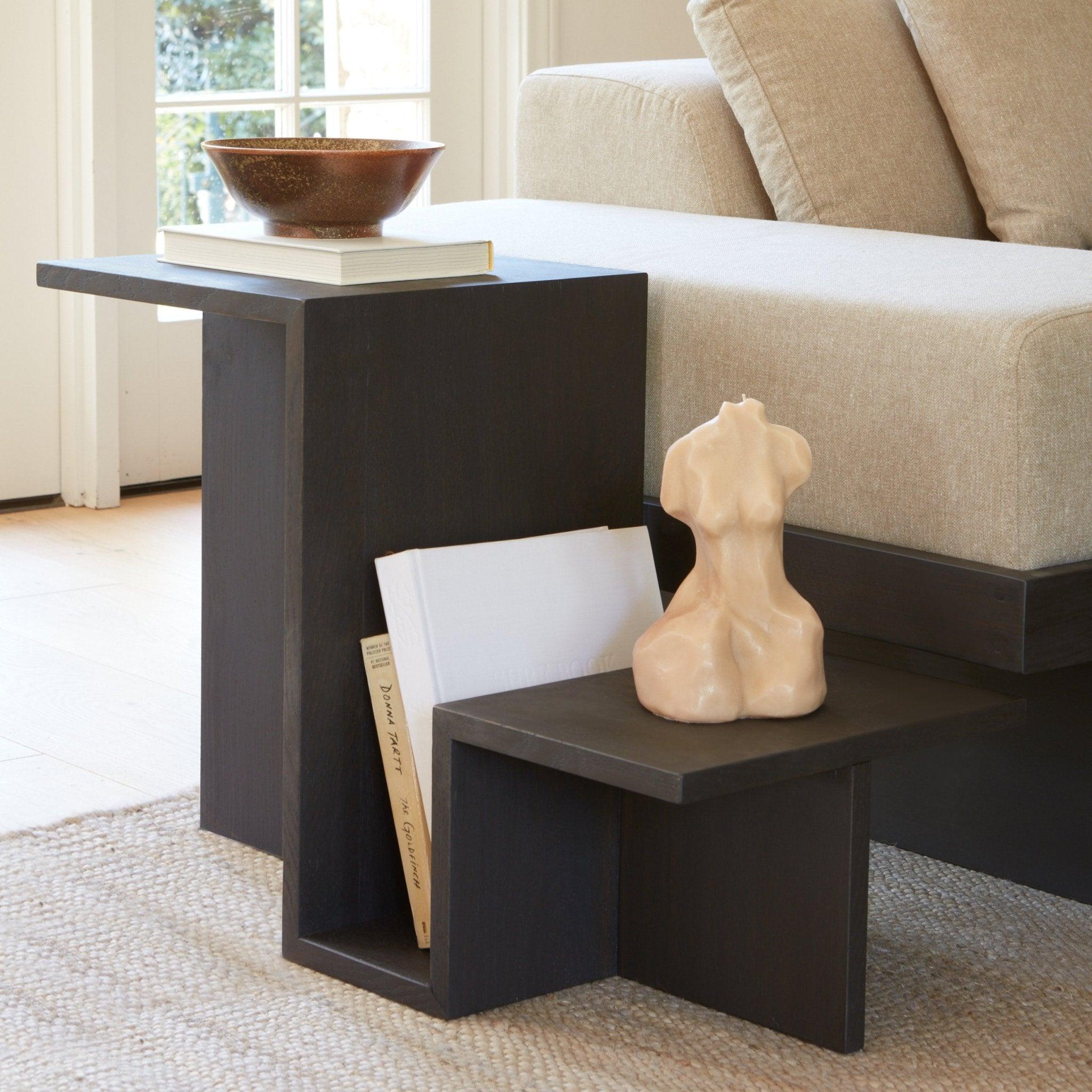 Valley Side Table - Black - Arte House