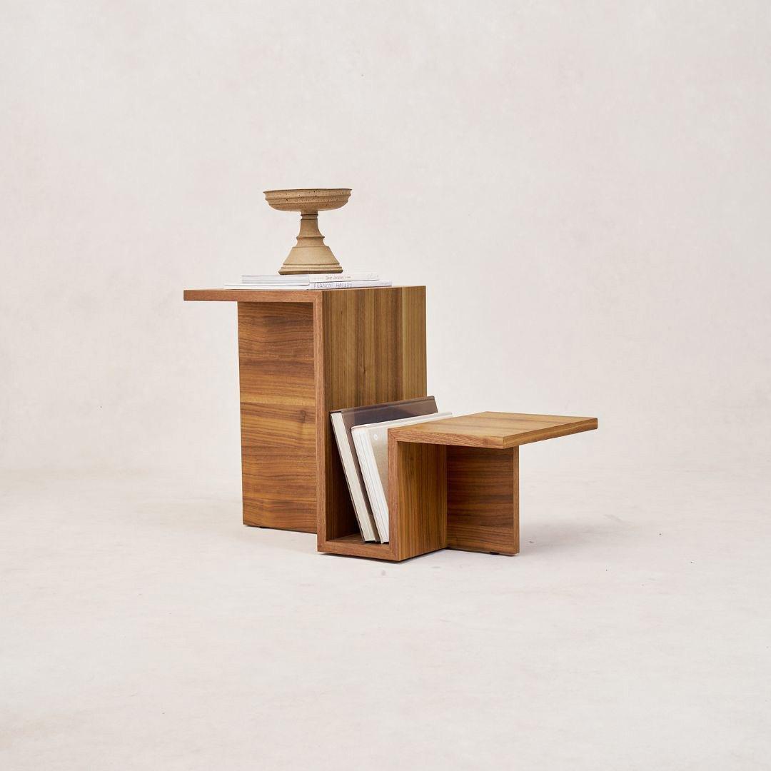 Valley Side Table - Walnut - Arte House