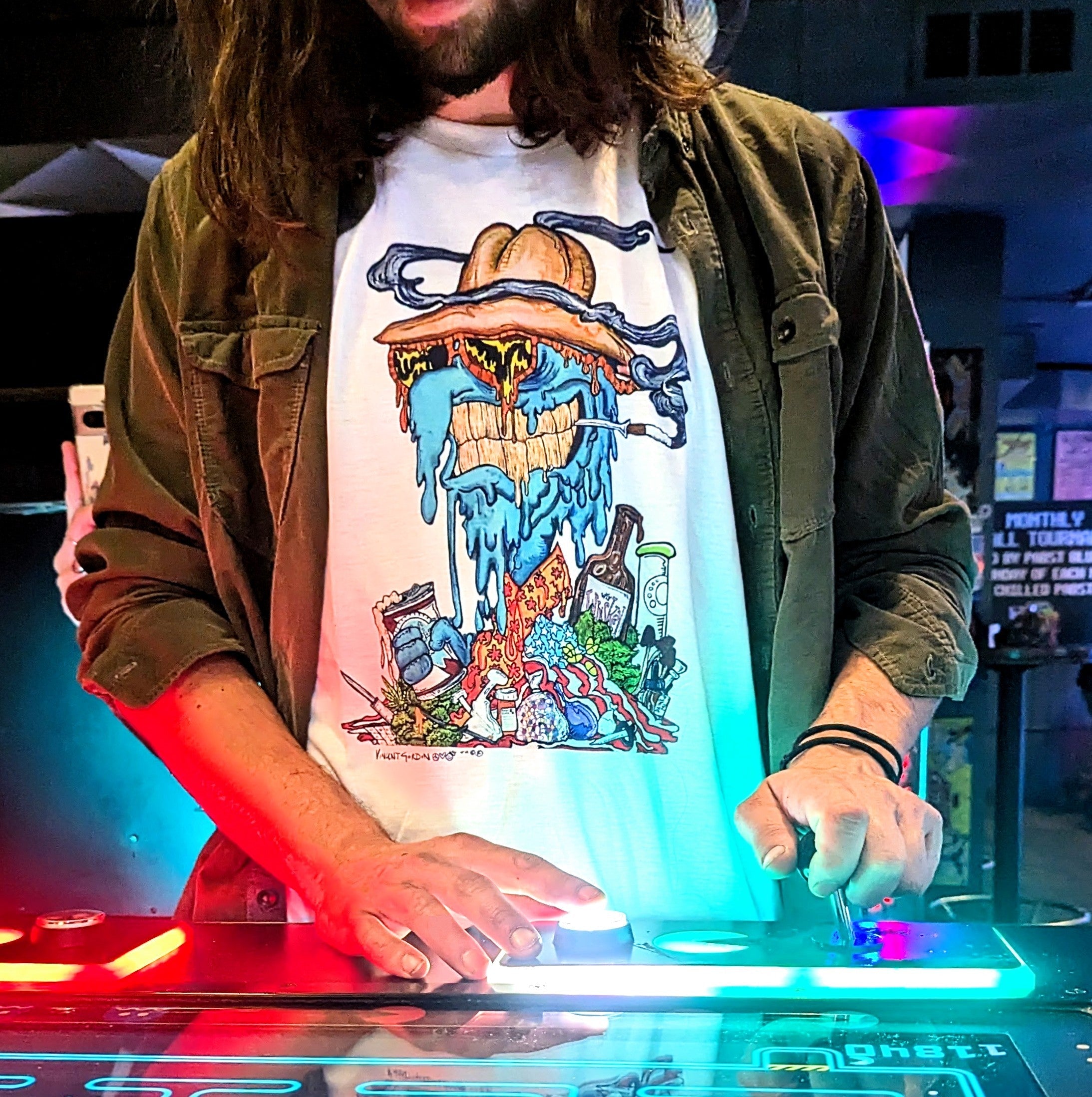 Vincent Gordon "Melted Gonzo" T Shirt - Arte House