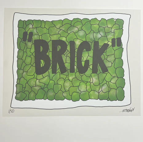 Wookerson "BRICK" Print - Arte House