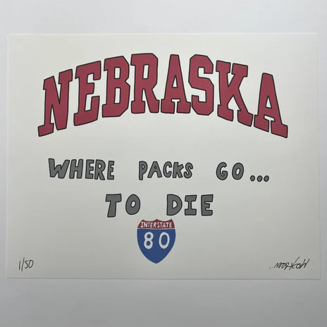 Wookerson "Nebraska" Print